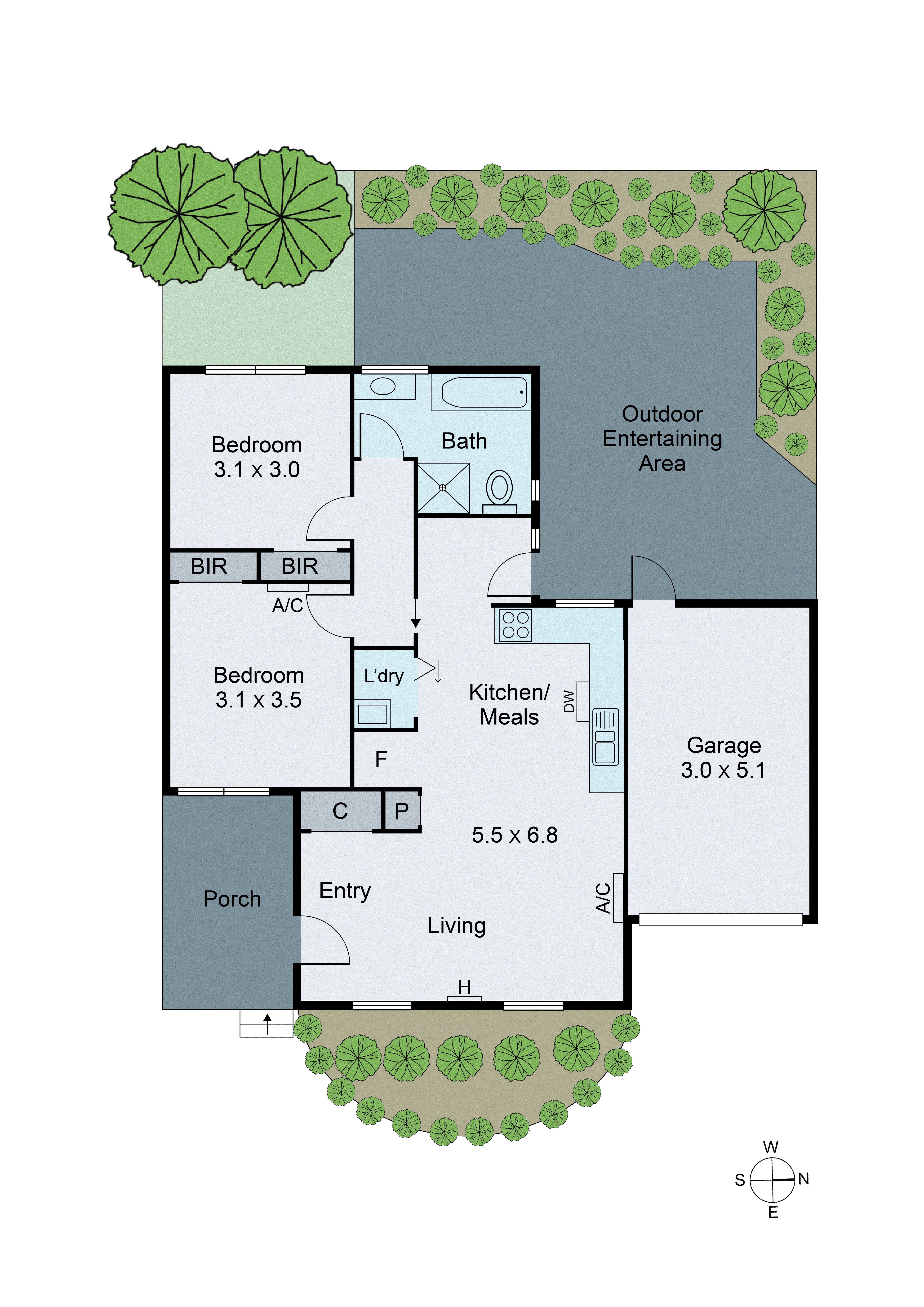 3/37 Sixth Avenue, Burwood VIC 3125 - Floorplan