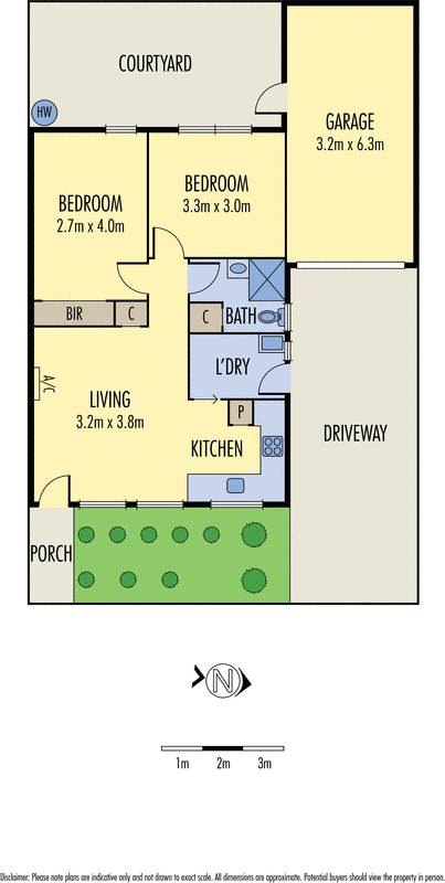 3/376 Autumn Street, Herne Hill VIC 3218 - Floorplan