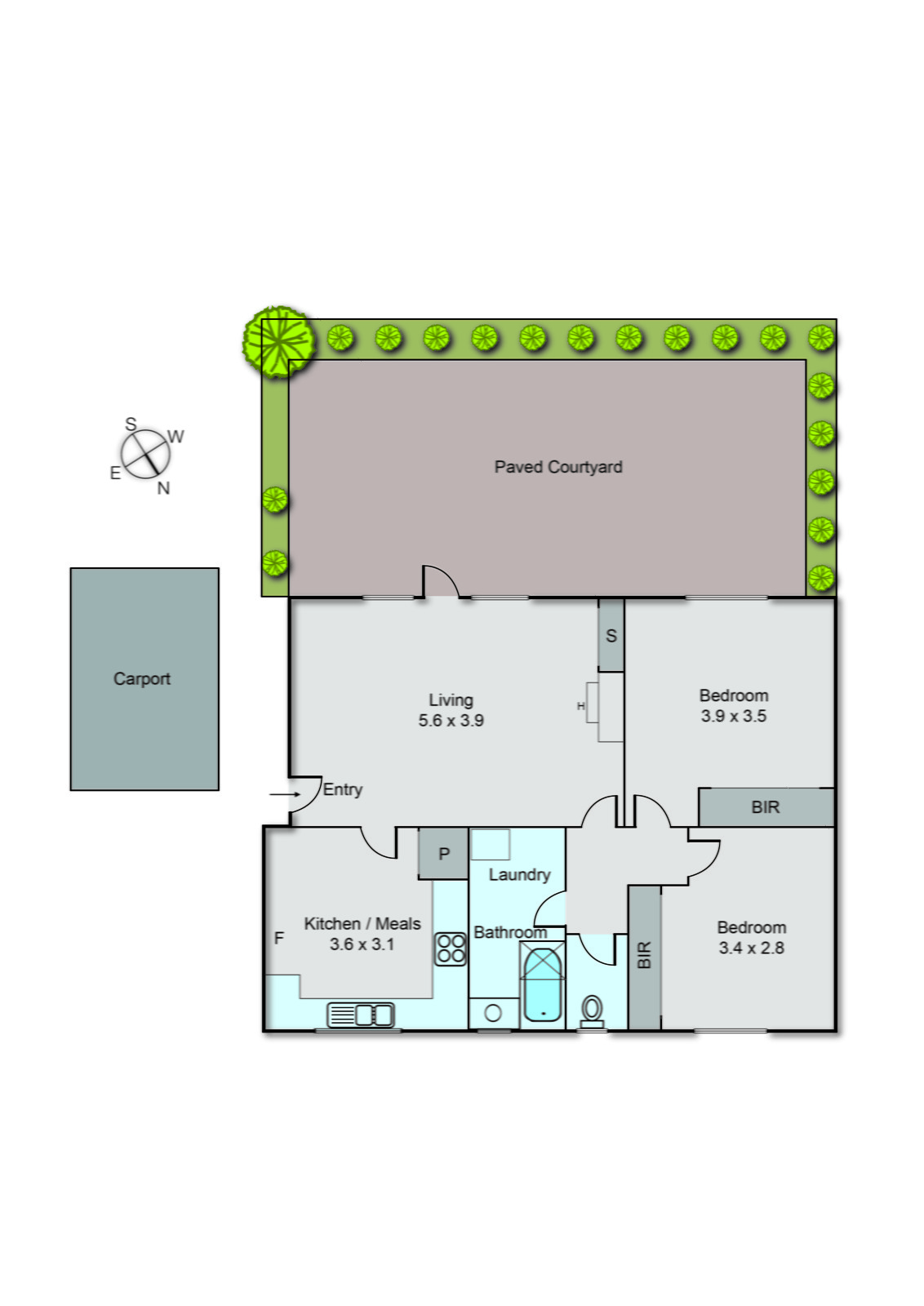 3/38-40 Rennison street, Parkdale VIC 3195 - Floorplan