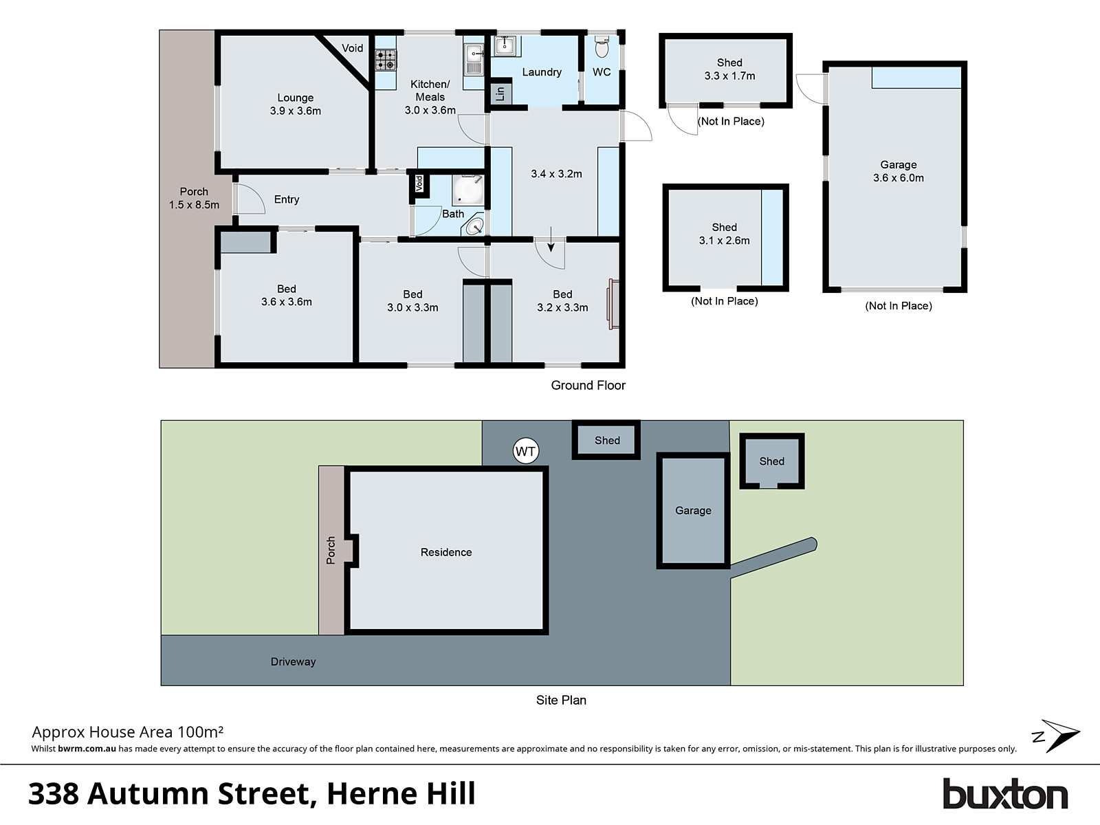 338 Autumn Street, Herne Hill VIC 3218 - Floorplan