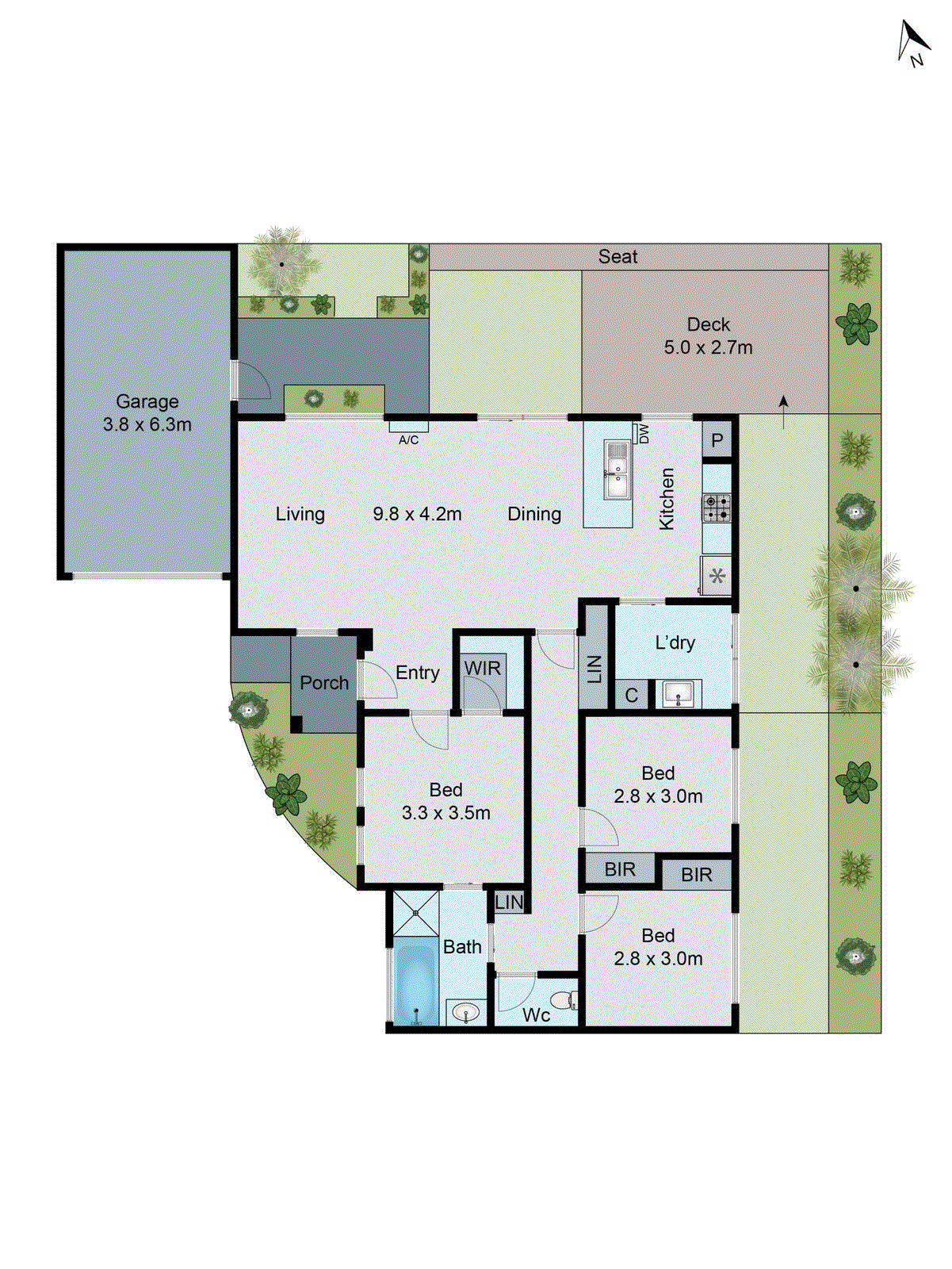 3/38 Heytesbury Street, Herne Hill VIC 3218 - Floorplan