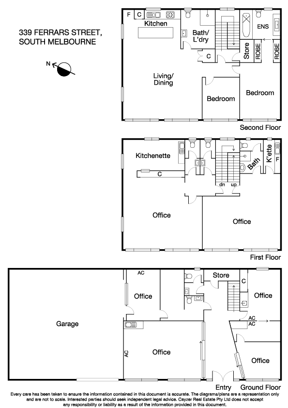 339 Ferrars Street, SOUTH MELBOURNE VIC 3205 - Floorplan