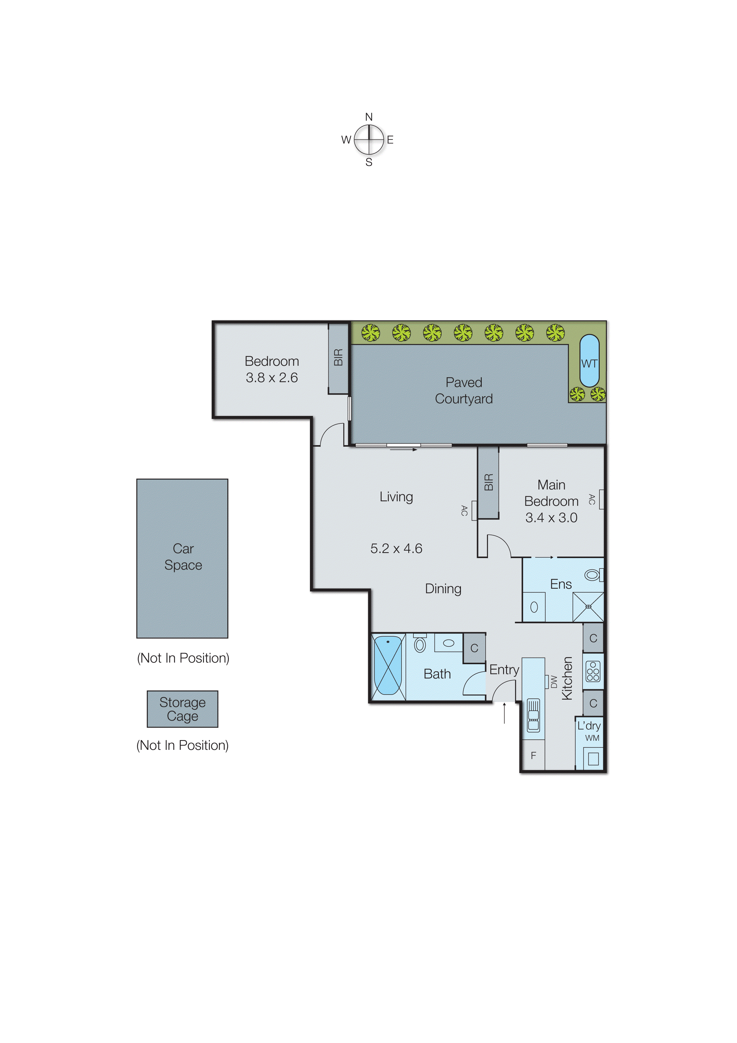 3/39 Parkers Road, Parkdale VIC 3195 - Floorplan