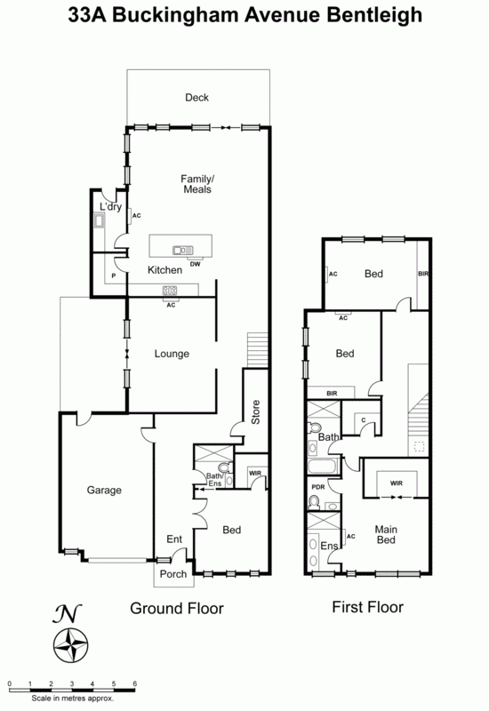 33A Buckingham Avenue, BENTLEIGH VIC 3204 - Floorplan