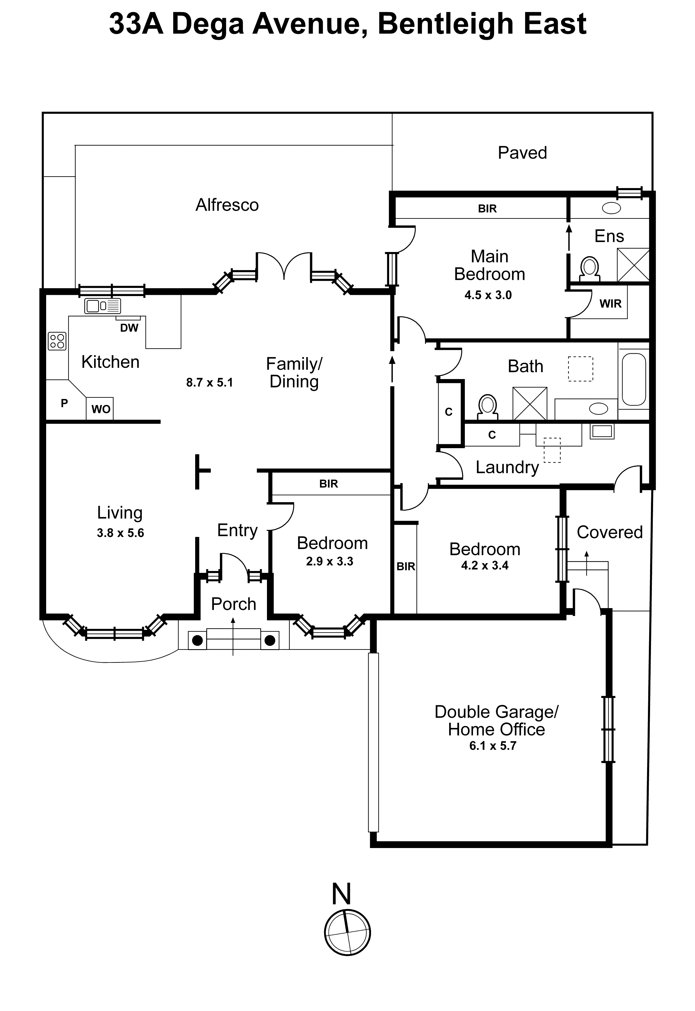 33a Dega Avenue, Bentleigh East VIC 3165 - Floorplan