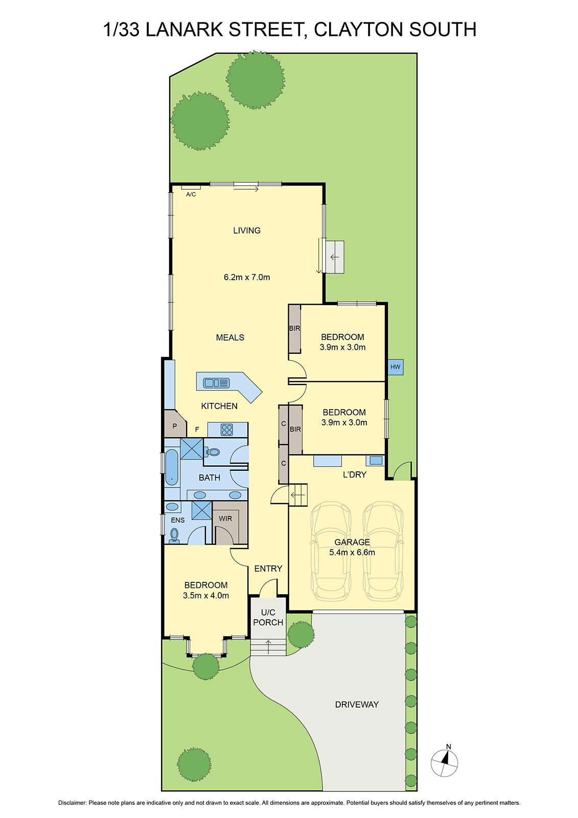 33A Lanark Street, Clayton South VIC 3169 - Floorplan