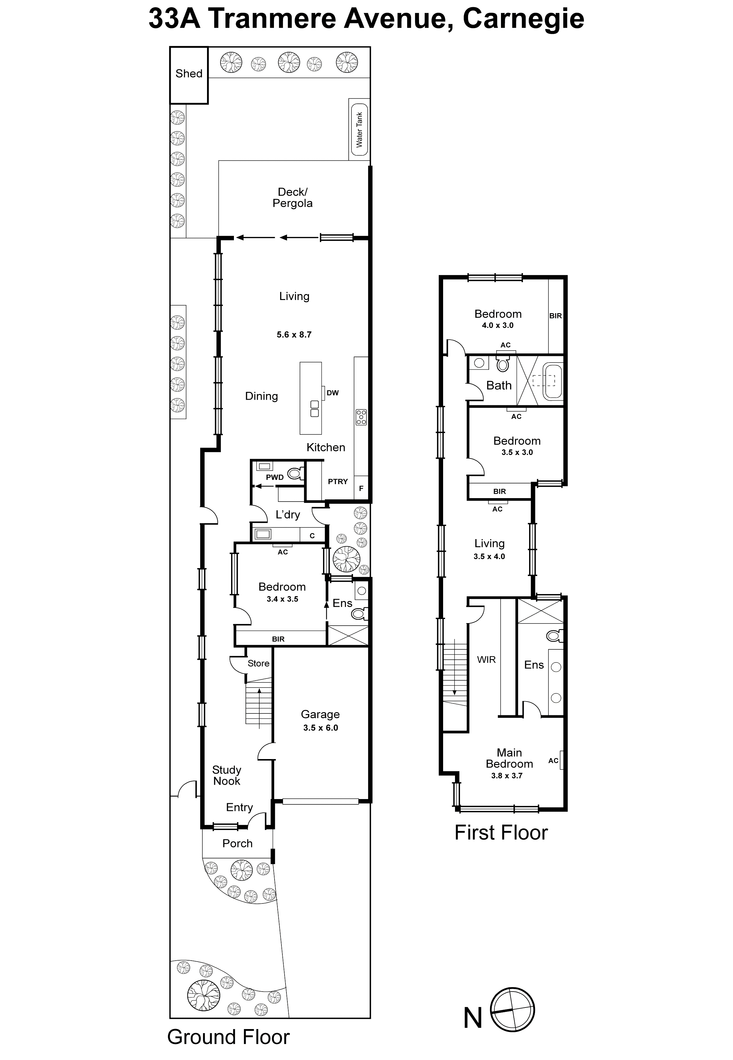 33A Tranmere Avenue, Carnegie VIC 3163 - Floorplan