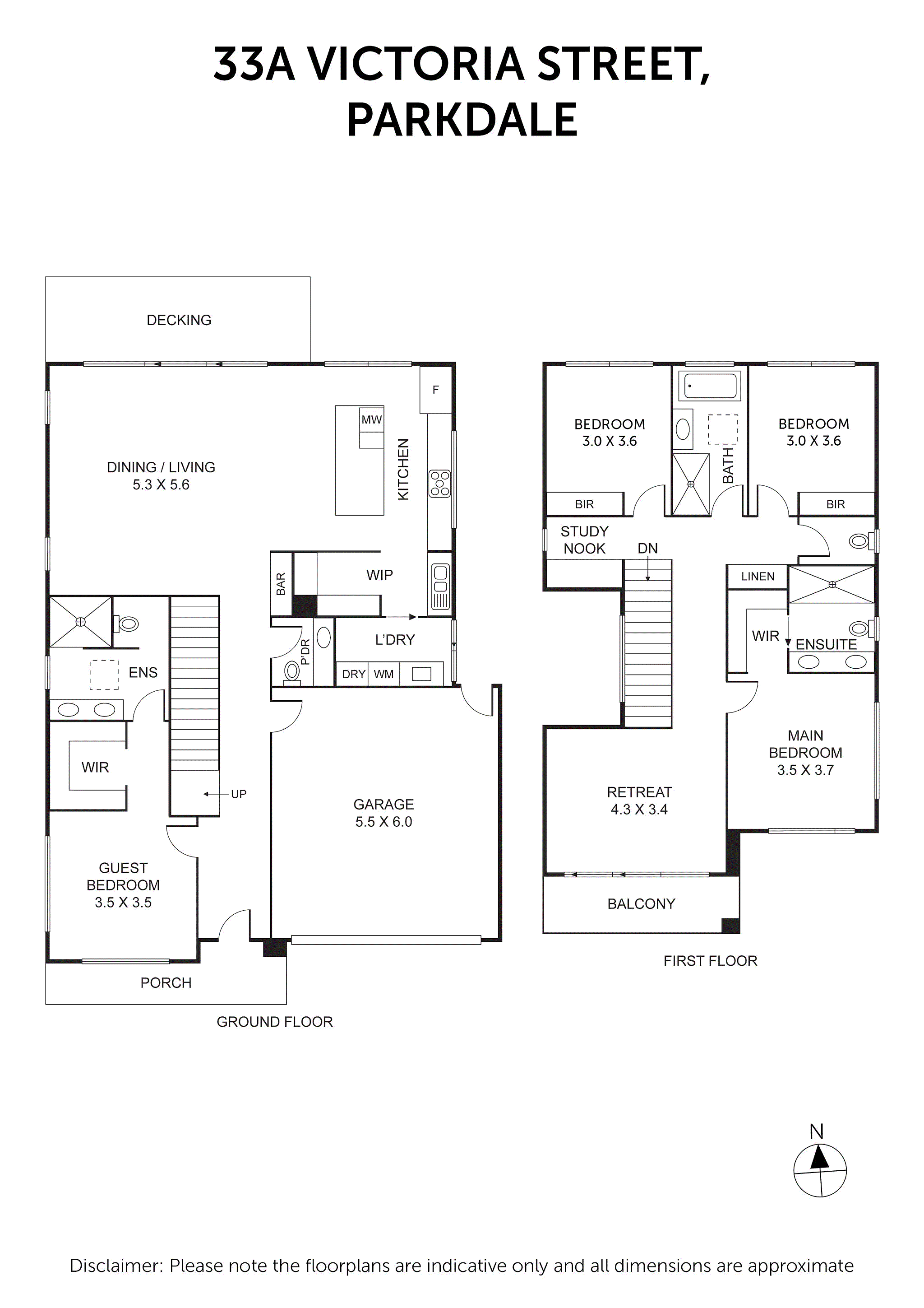 33A Victoria Street, Parkdale VIC 3195 - Floorplan