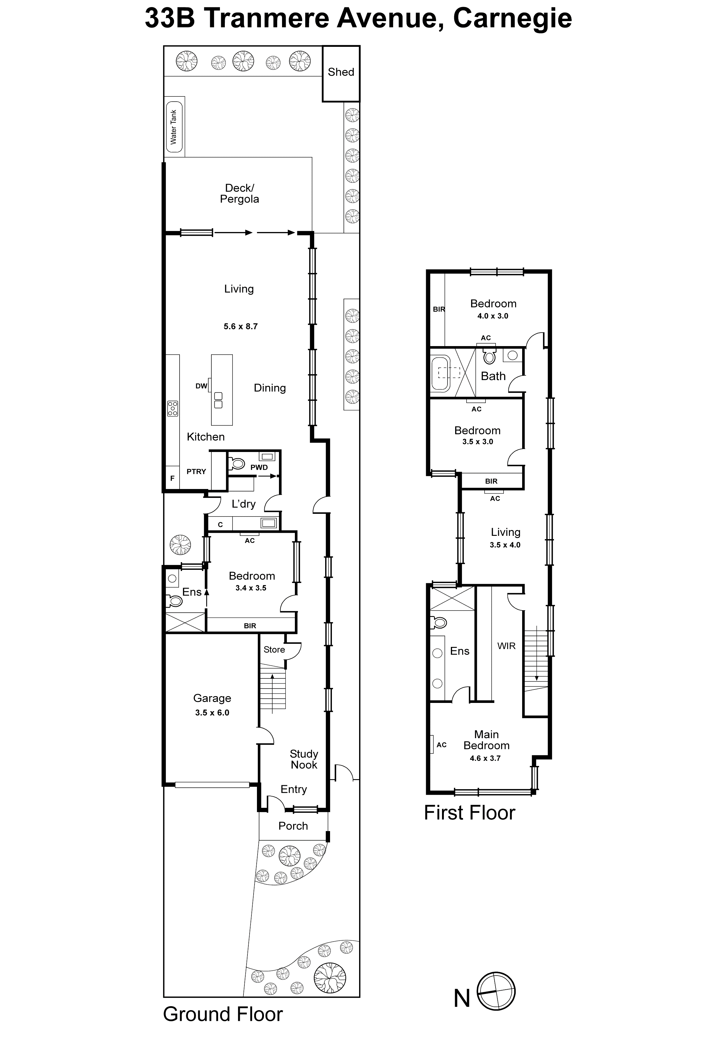 33B Tranmere Avenue, Carnegie VIC 3163 - Floorplan