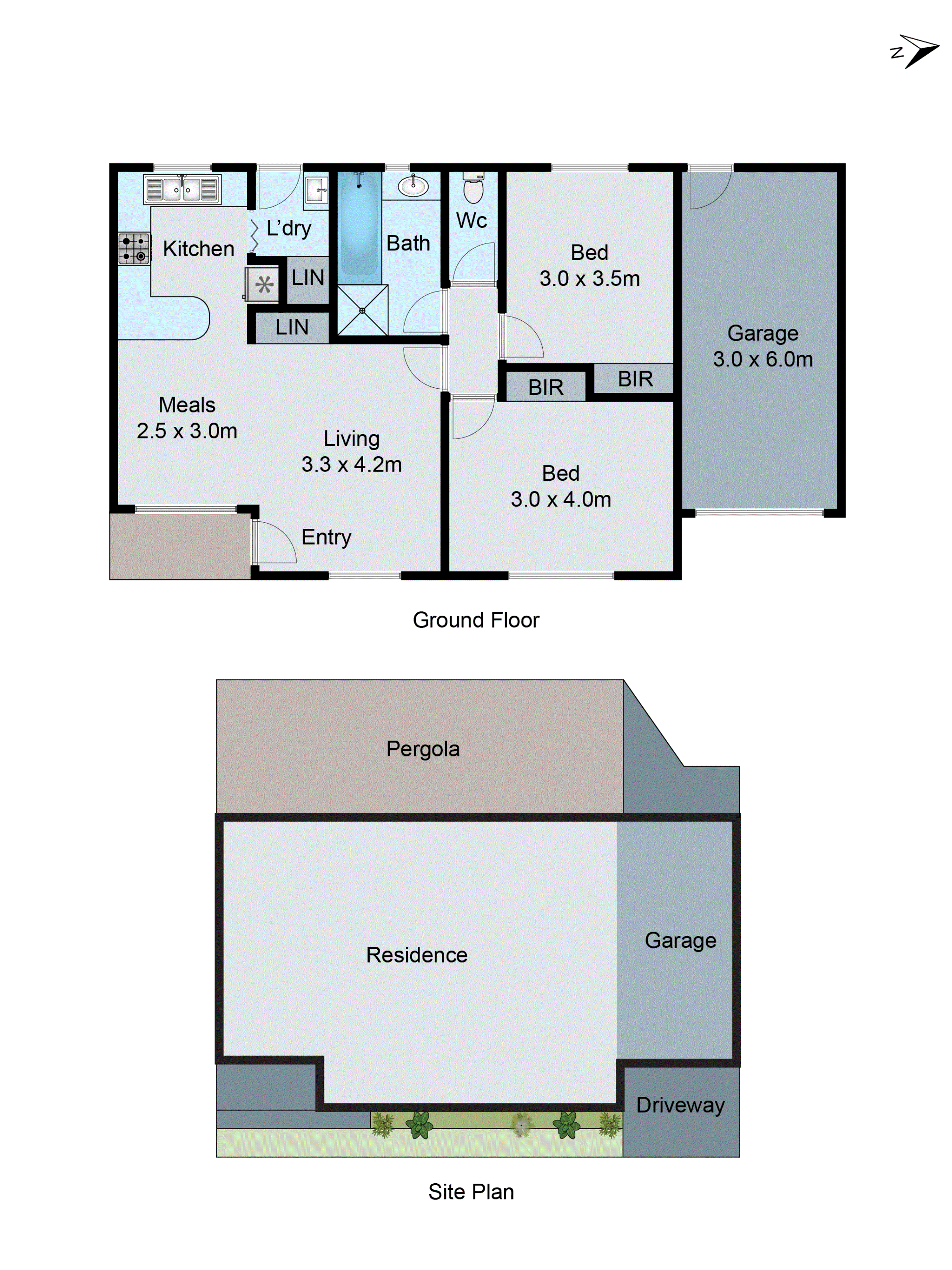 3/4-6 Enfield Drive, St Albans Park VIC 3219 - Floorplan
