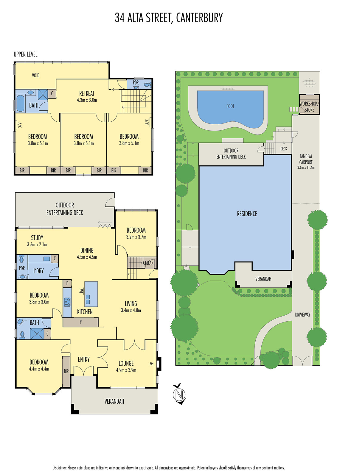 34 Alta Street, Canterbury VIC 3126 - Floorplan