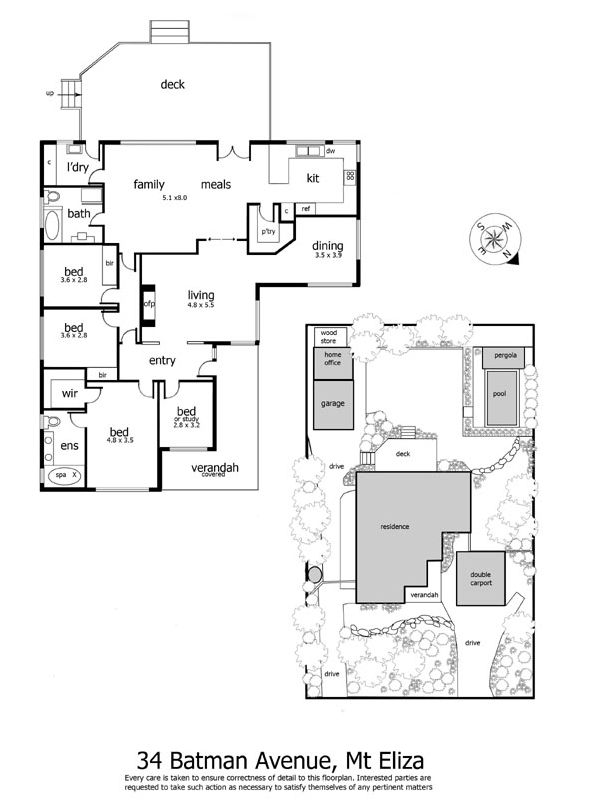 34 Batman Avenue, MOUNT ELIZA VIC 3930 - Floorplan