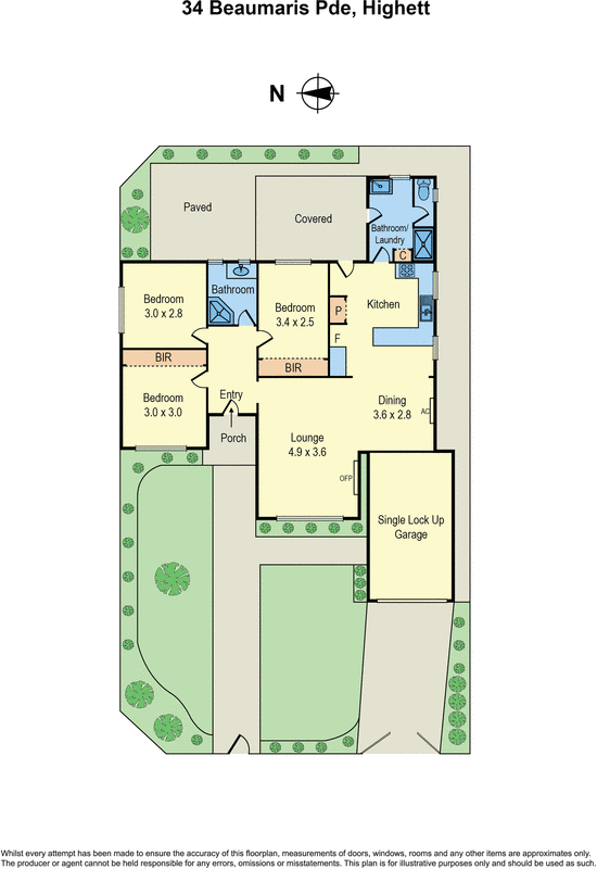 34 Beaumaris Parade, Highett VIC 3190 - Floorplan