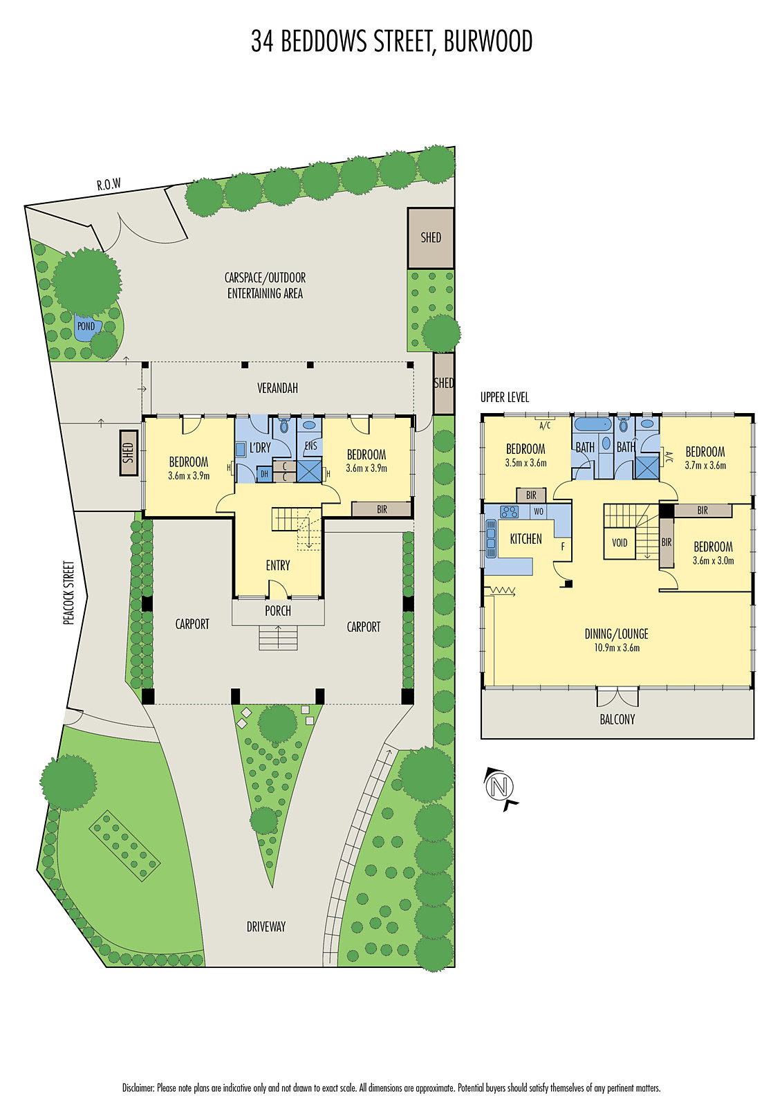 34 Beddows Street, Burwood VIC 3125 - Floorplan