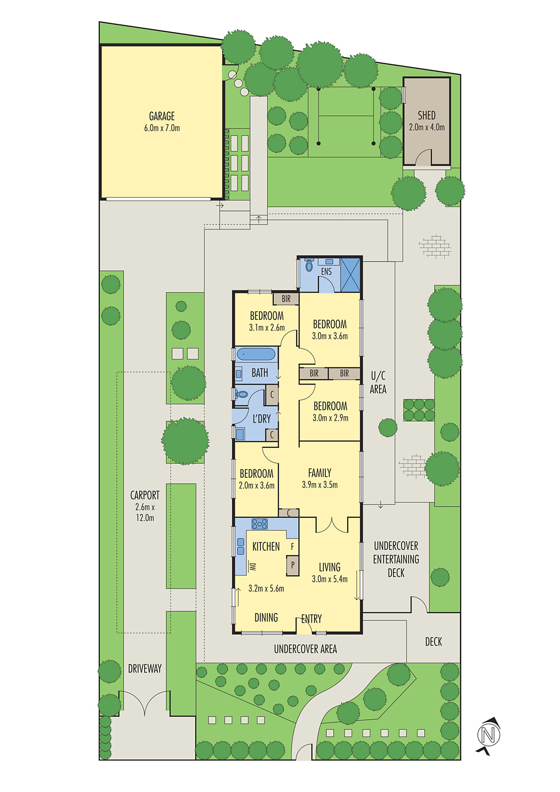 34 Bickford Road, Grovedale VIC 3216 - Floorplan