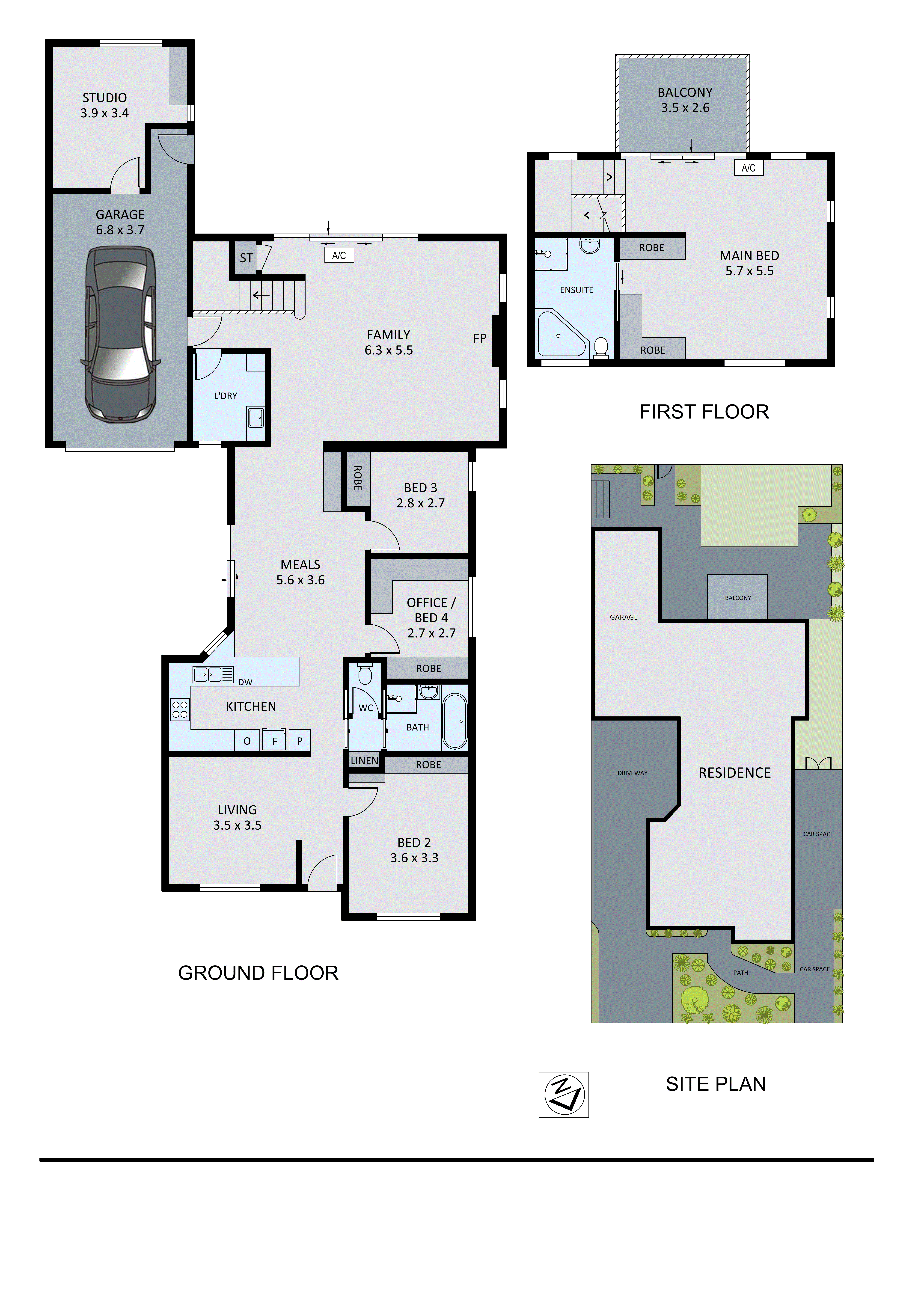 34 Branagan Drive, Aspendale Gardens VIC 3195 - Floorplan
