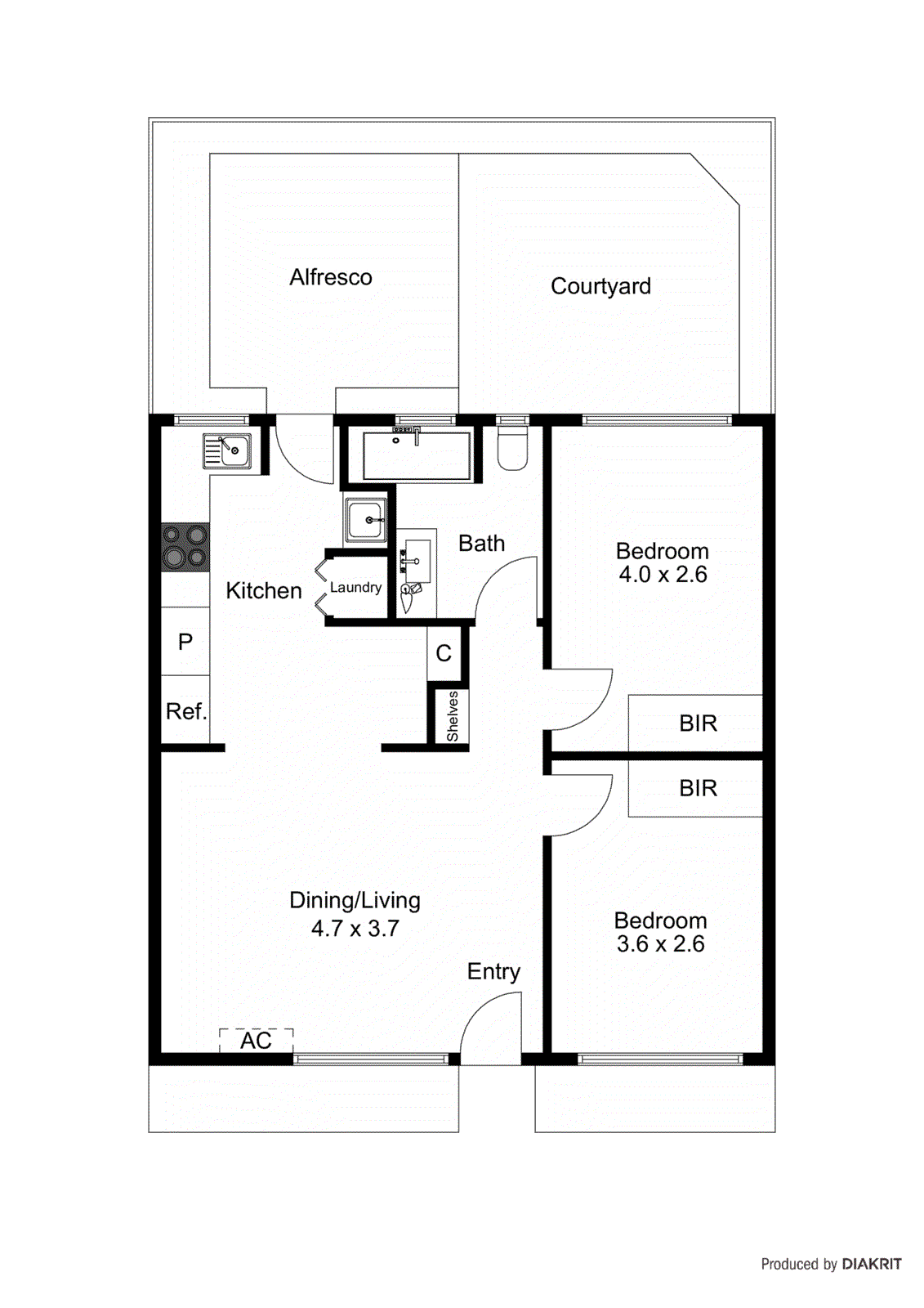 3/4 Buna Avenue, Seaford VIC 3198 - Floorplan