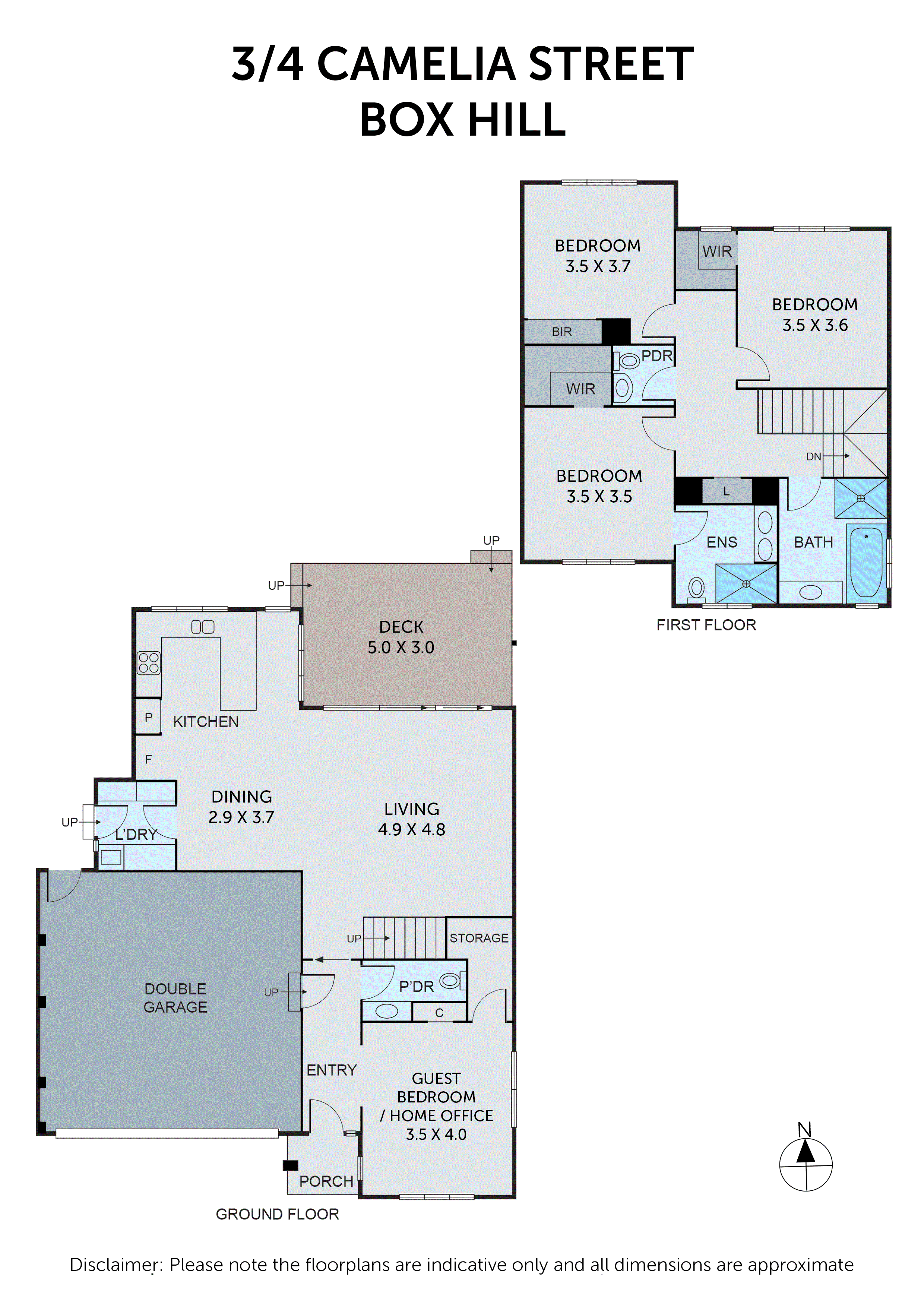 3/4 Camelia Street, Box Hill VIC 3128 - Floorplan