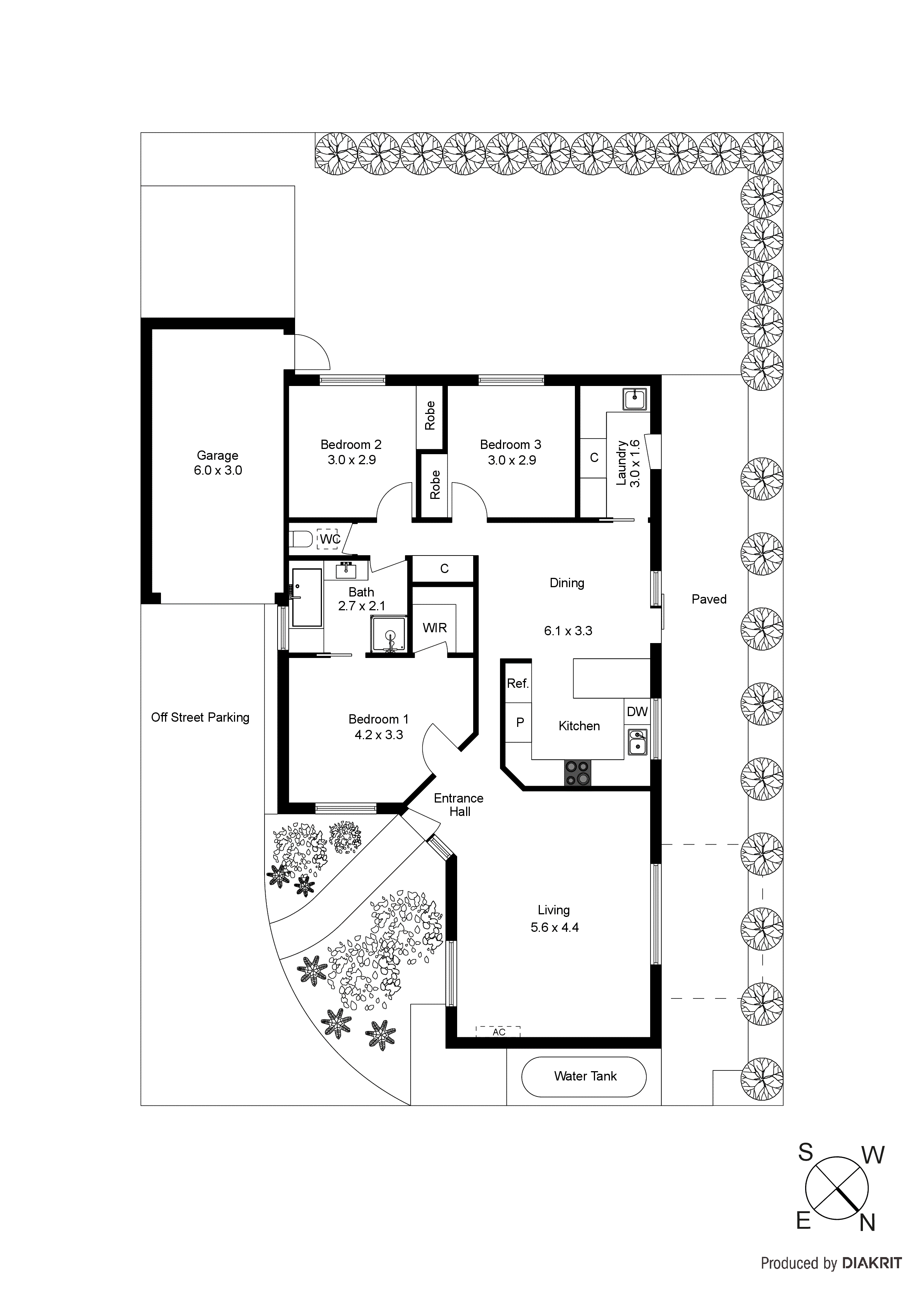 3/4 Canberra Street, Carrum VIC 3197 - Floorplan