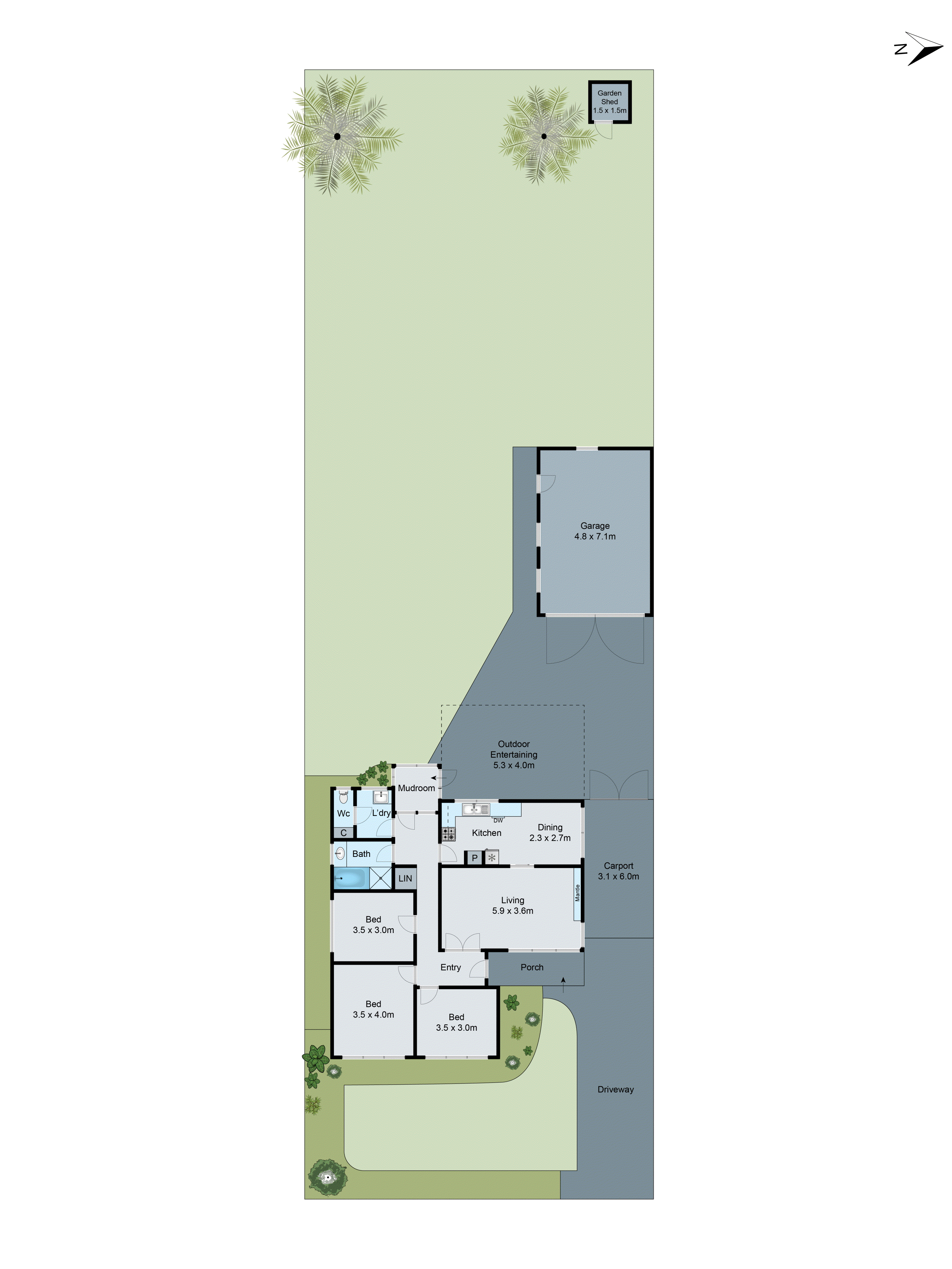 34 Cosgrove Street, Breakwater VIC 3219 - Floorplan