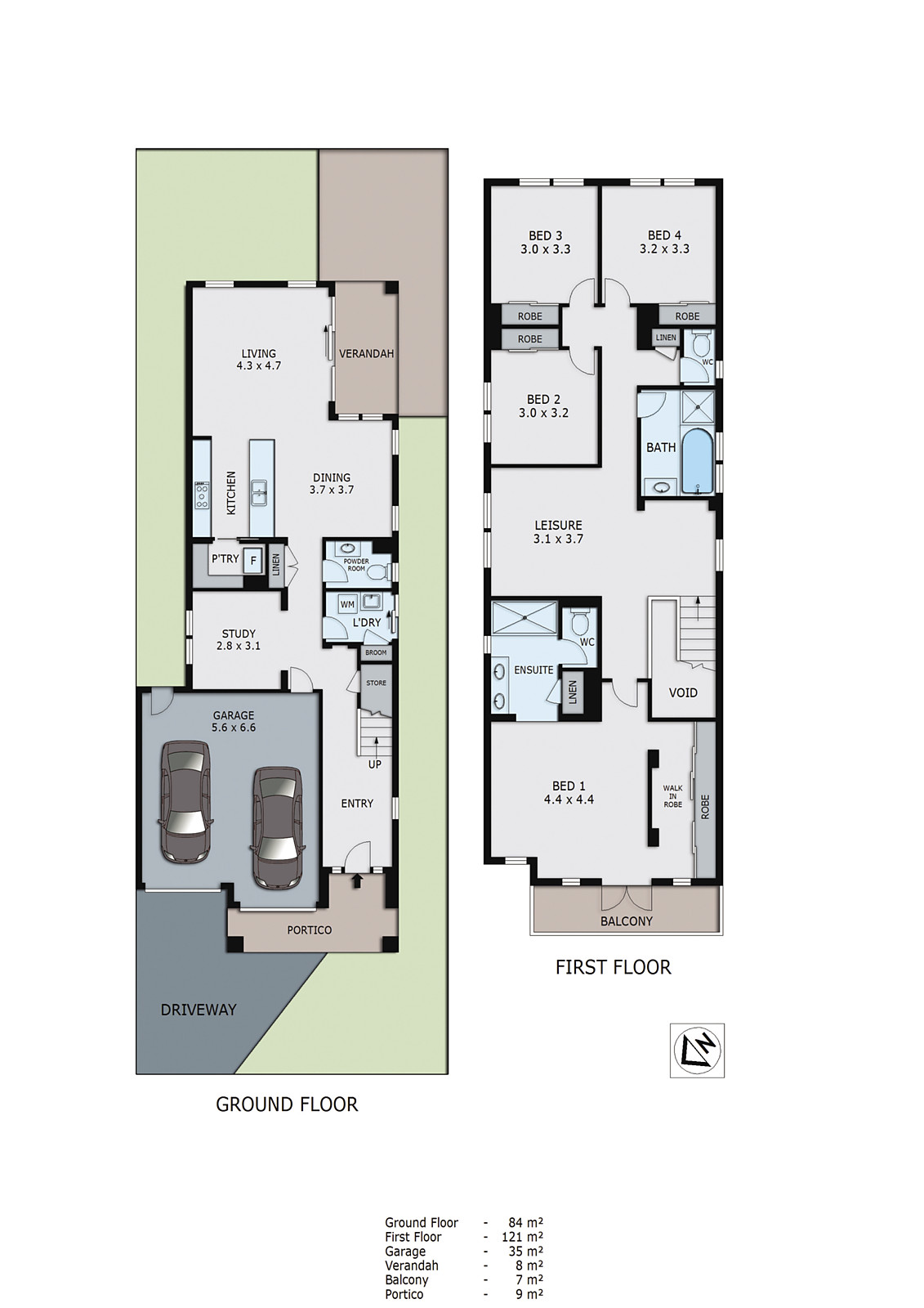34 Dahlia Crescent, Keysborough VIC 3173 - Floorplan