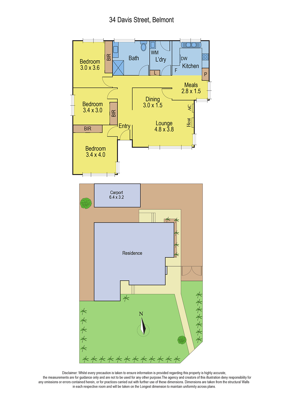 34 Davis Street, Belmont VIC 3216 - Floorplan