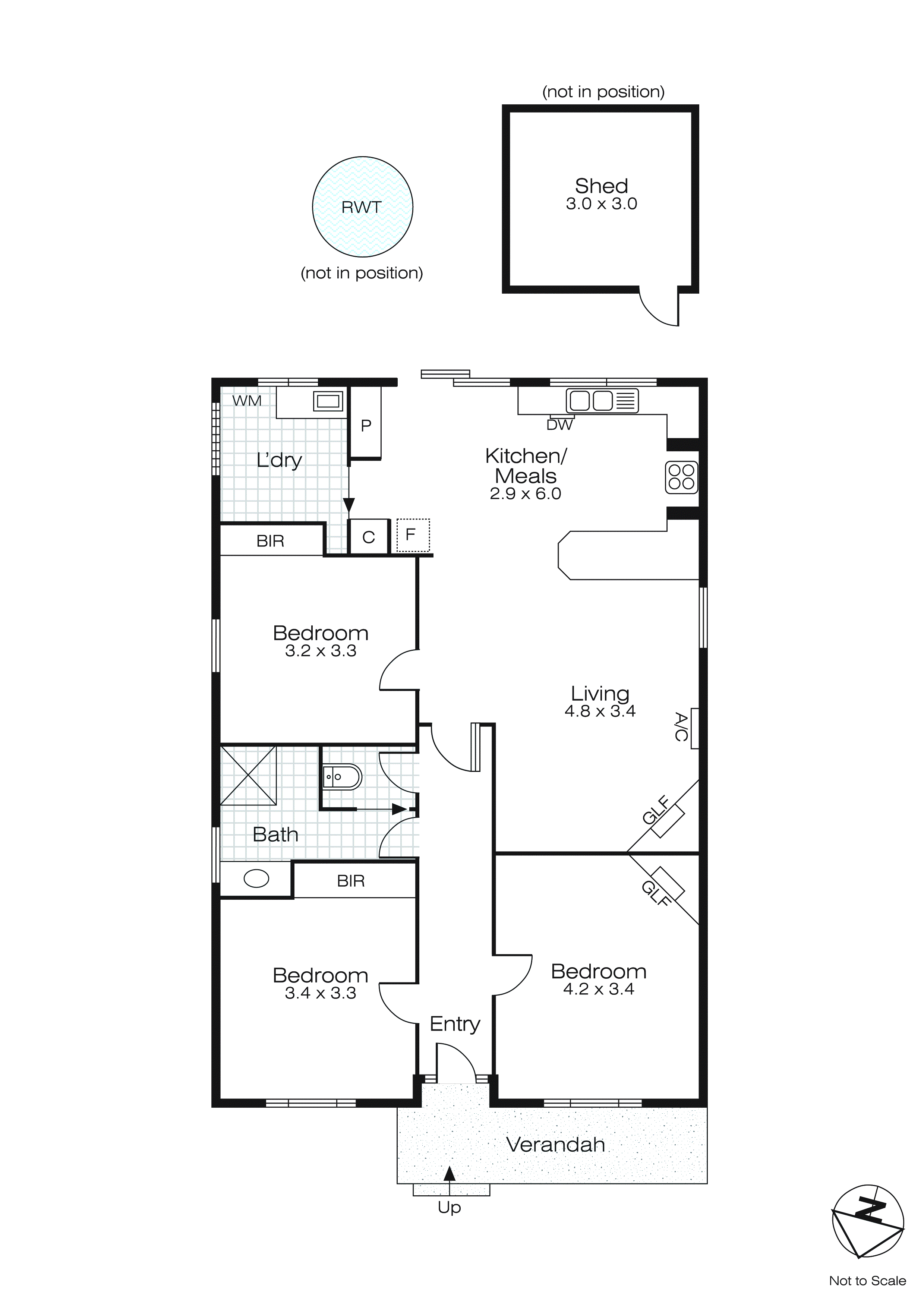 34 Dyte Parade, Ballarat East VIC 3350 - Floorplan