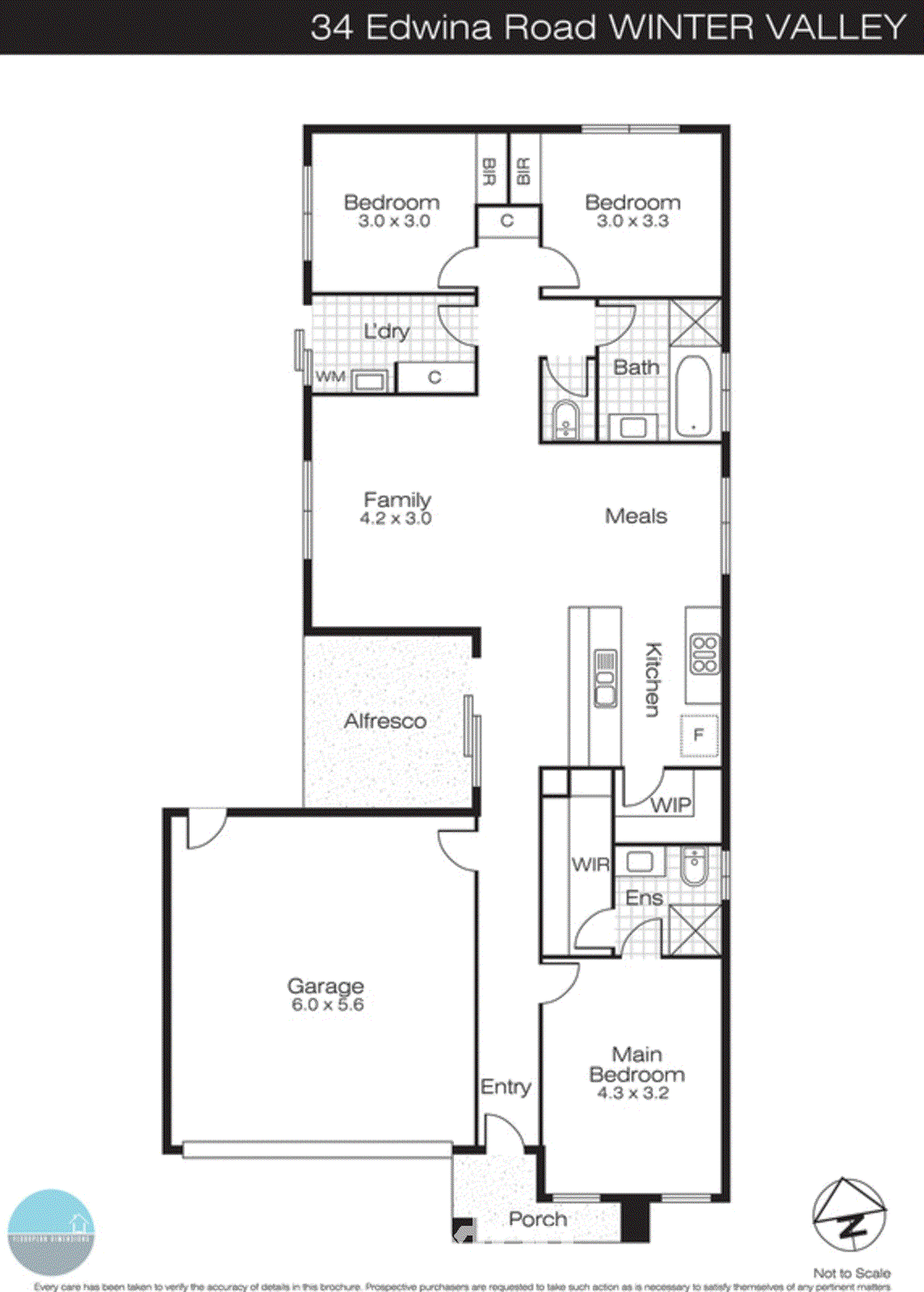 34 Edwina Road, Delacombe VIC 3356 - Floorplan