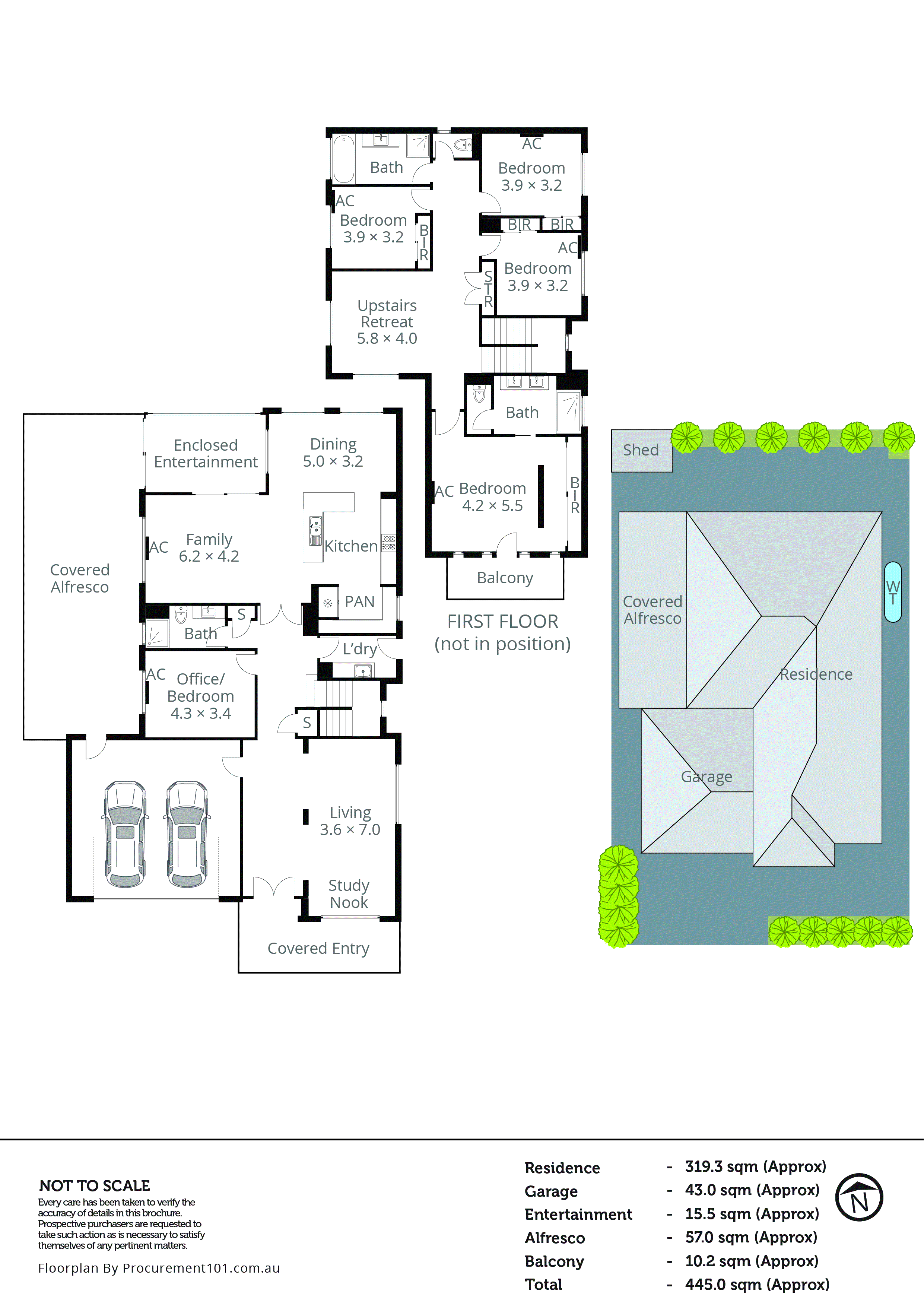 34 Elmswood Boulevard, Keysborough VIC 3173 - Floorplan