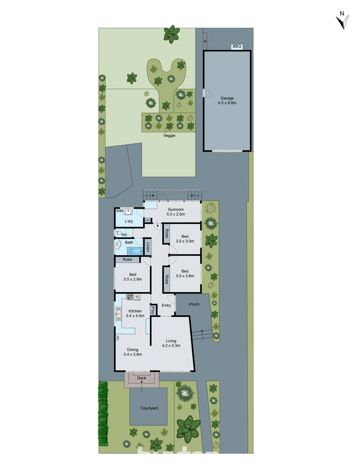 34 Fairy Street, Bell Post Hill VIC 3215 - Floorplan