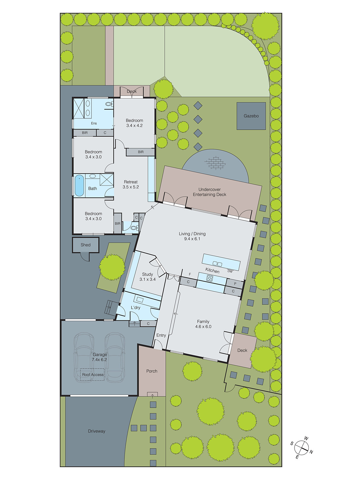 34 Fogarty Avenue, Highton VIC 3216 - Floorplan