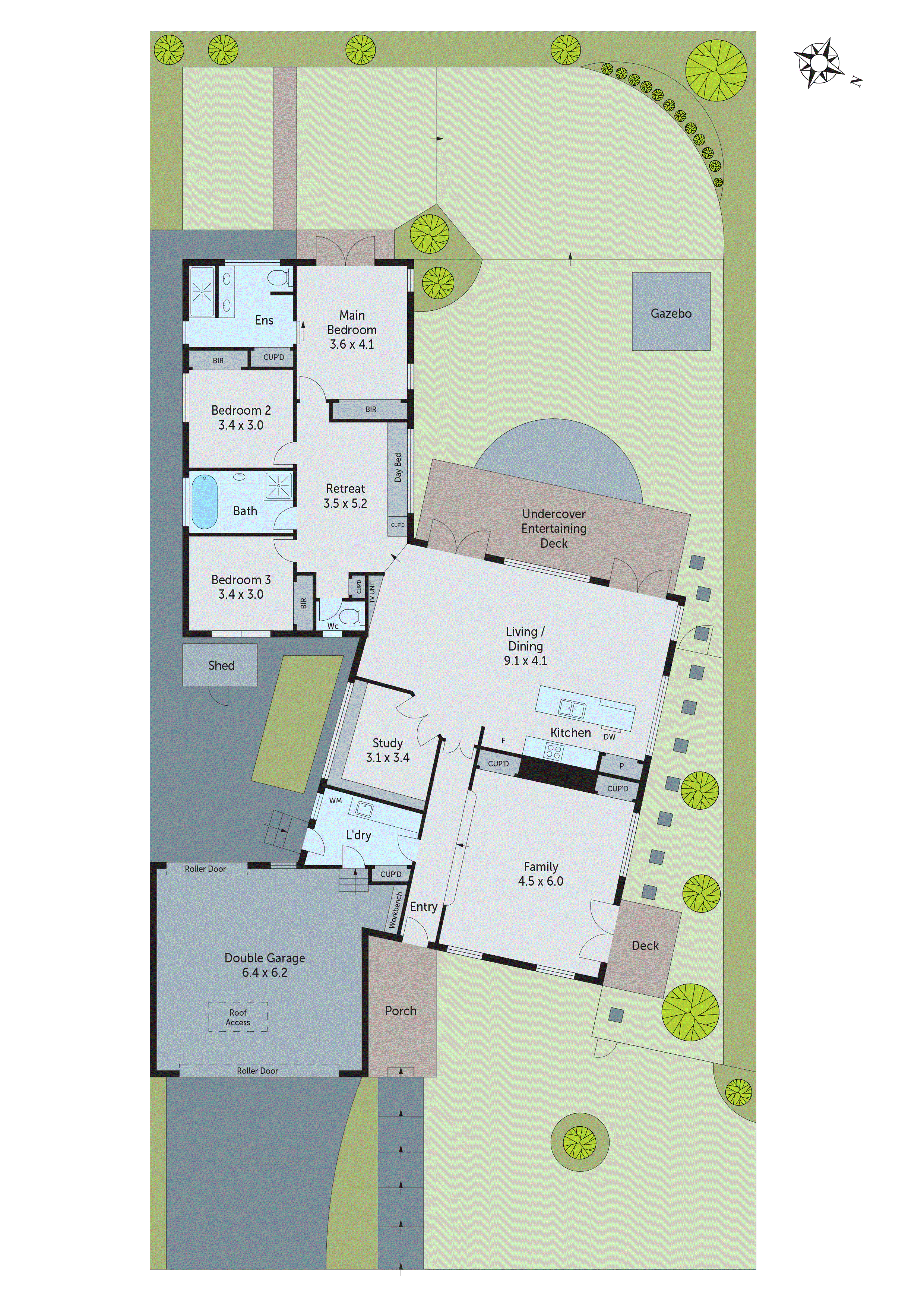 34 Fogarty Avenue, Highton VIC 3216 - Floorplan