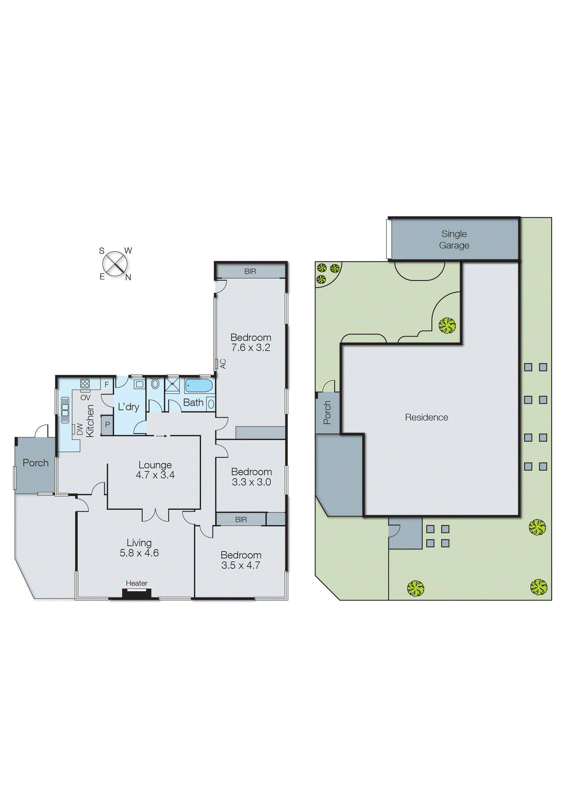 34 Fraser Avenue, Edithvale VIC 3196 - Floorplan