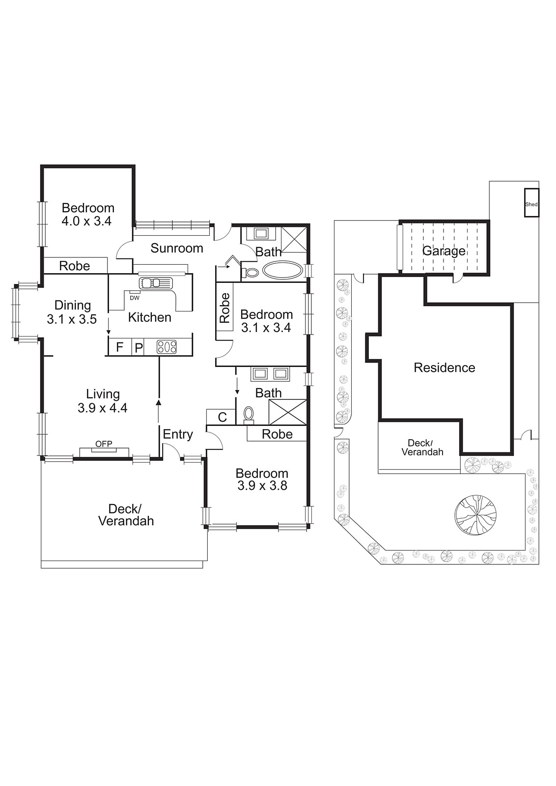 34 Gowrie Street, Bentleigh East VIC 3165 - Floorplan