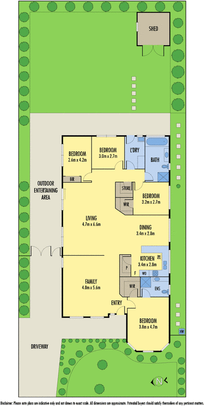 34 Hannan Crescent, Leopold VIC 3224 - Floorplan