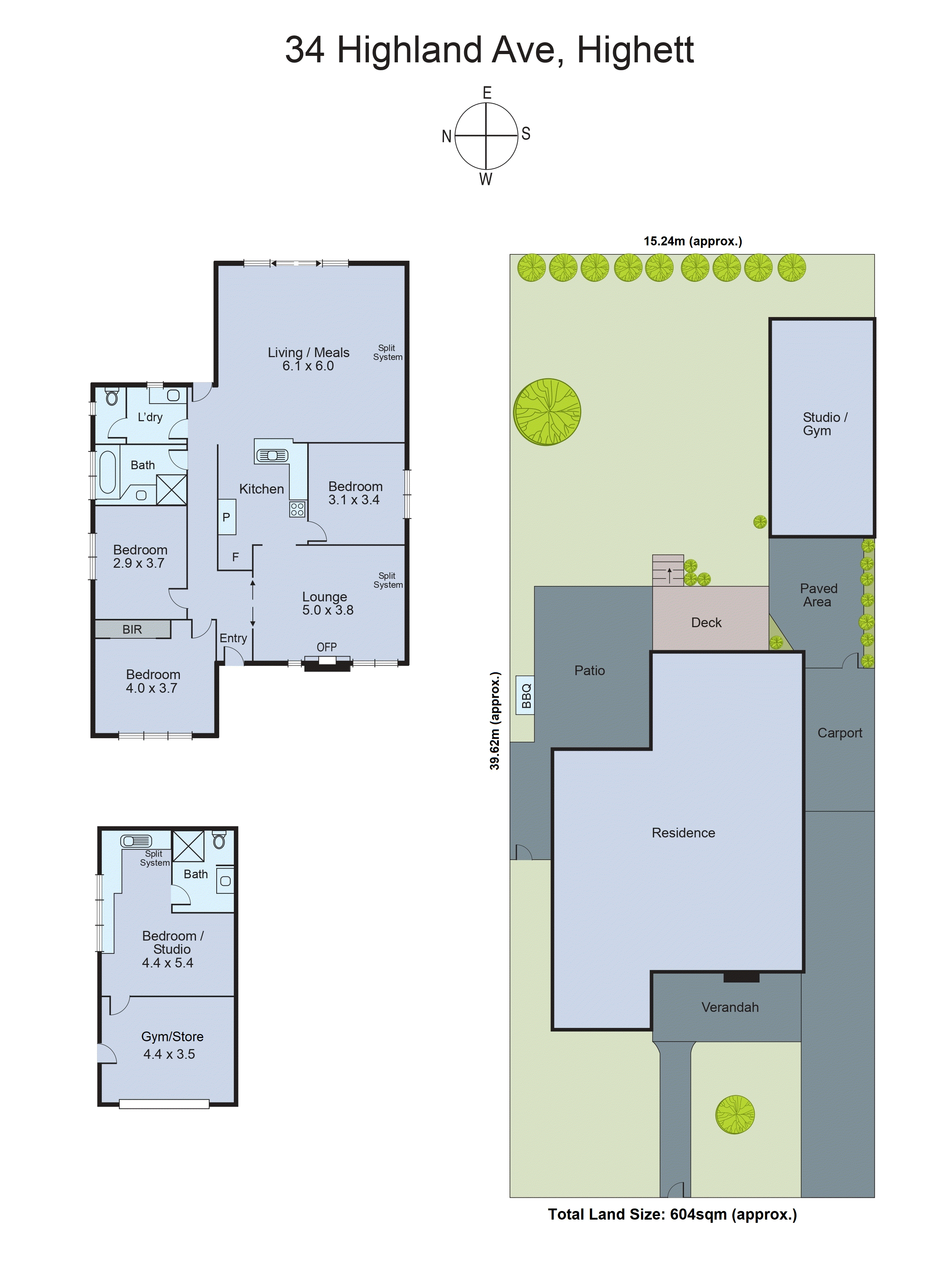 34 Highland Avenue, Highett VIC 3190 - Floorplan