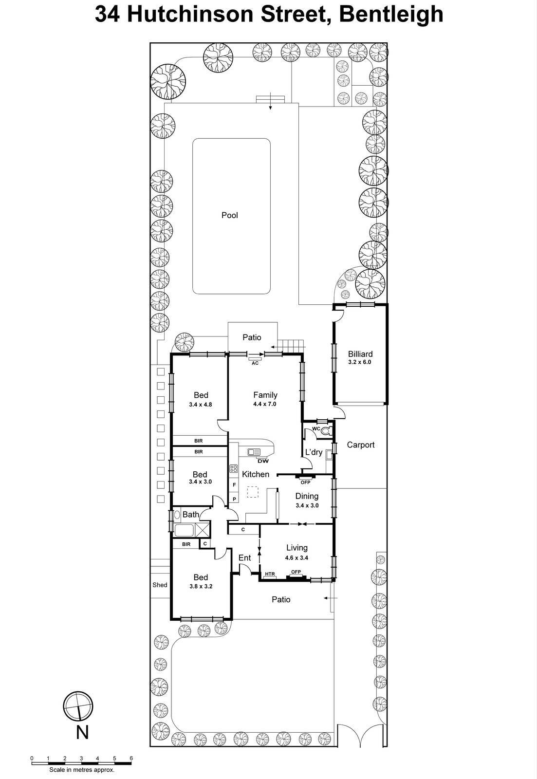 34 Hutchinson Street, Bentleigh VIC 3204 - Floorplan