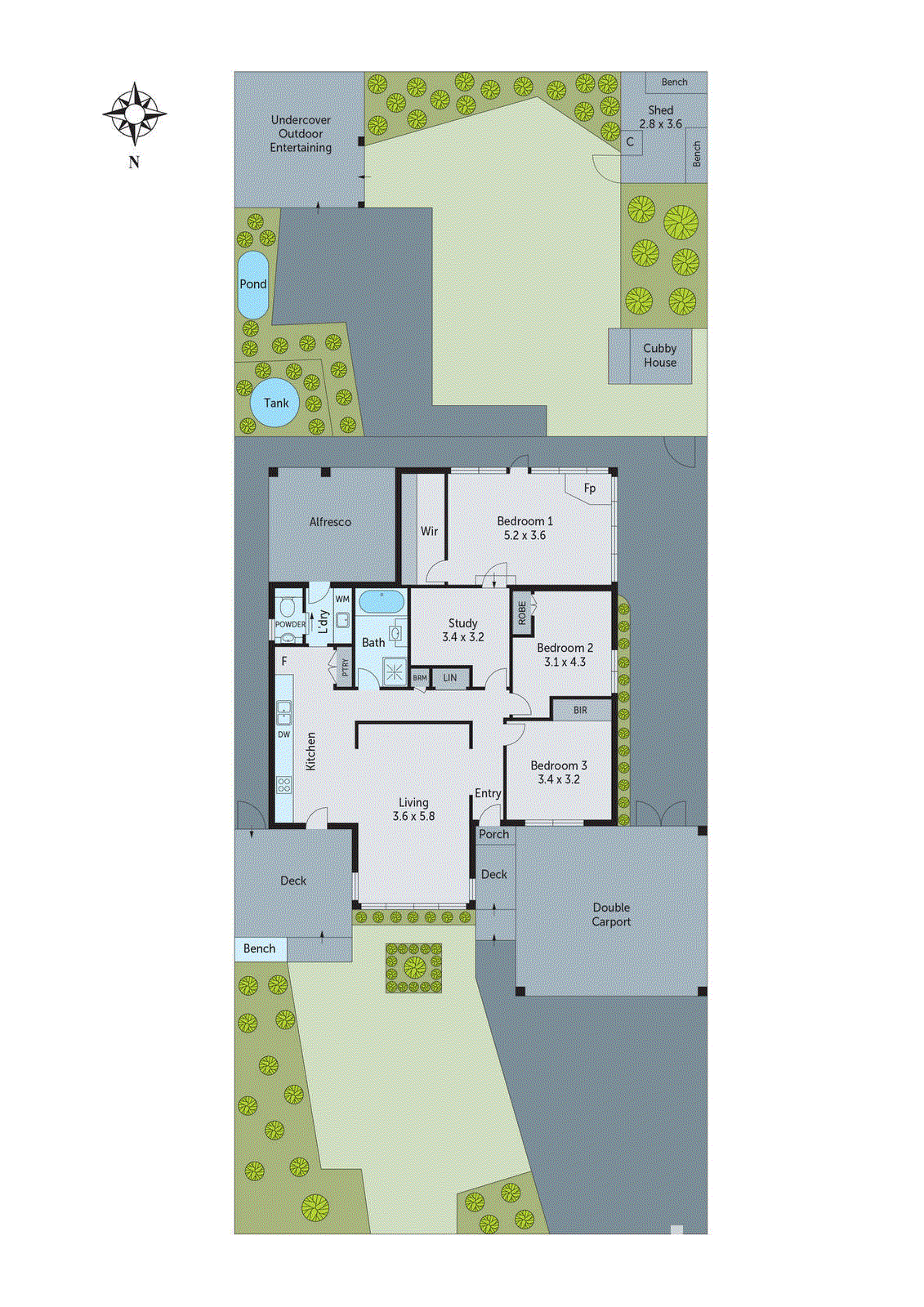 34 Ivy Street, Newcomb VIC 3219 - Floorplan