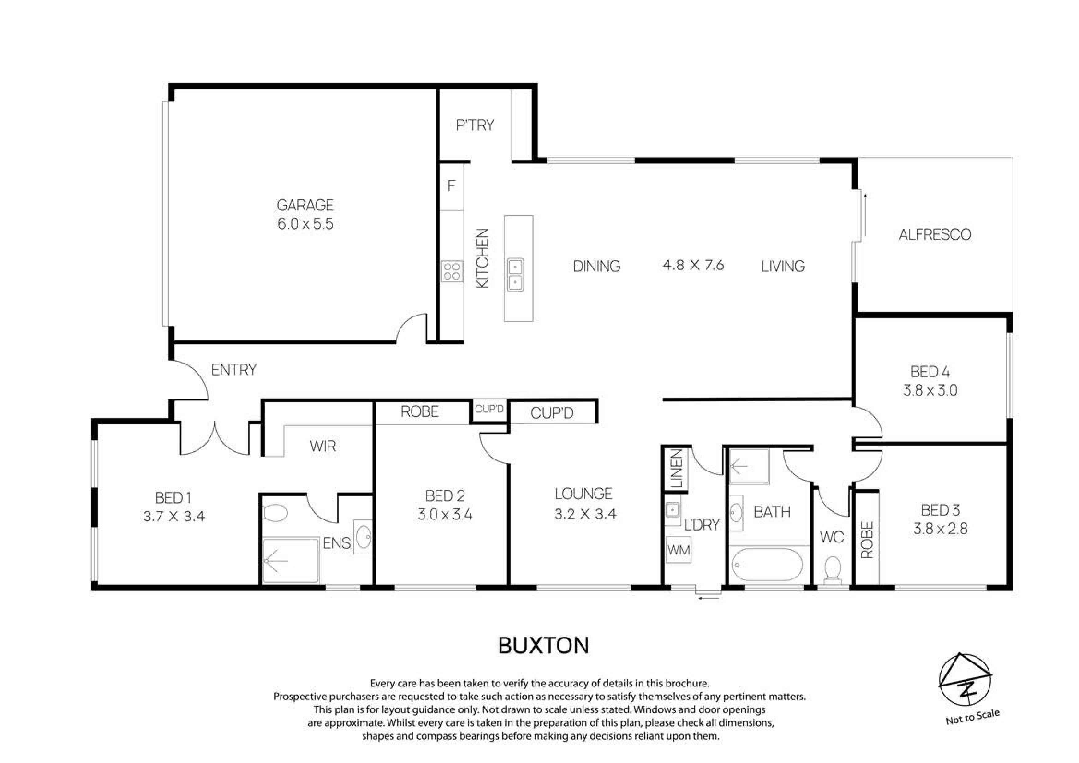 34 Kalamata Avenue, Alfredton VIC 3350 - Floorplan