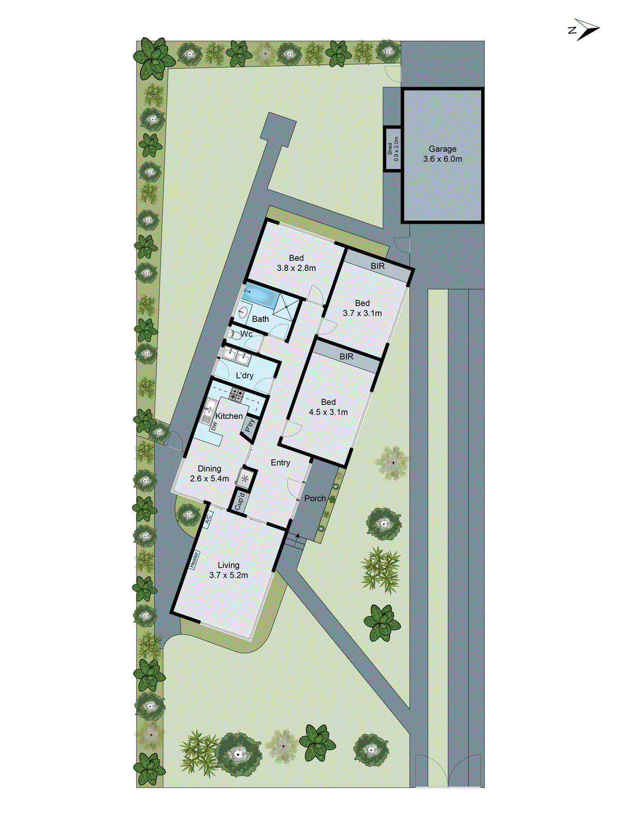 34 Kana Street, Grovedale VIC 3216 - Floorplan