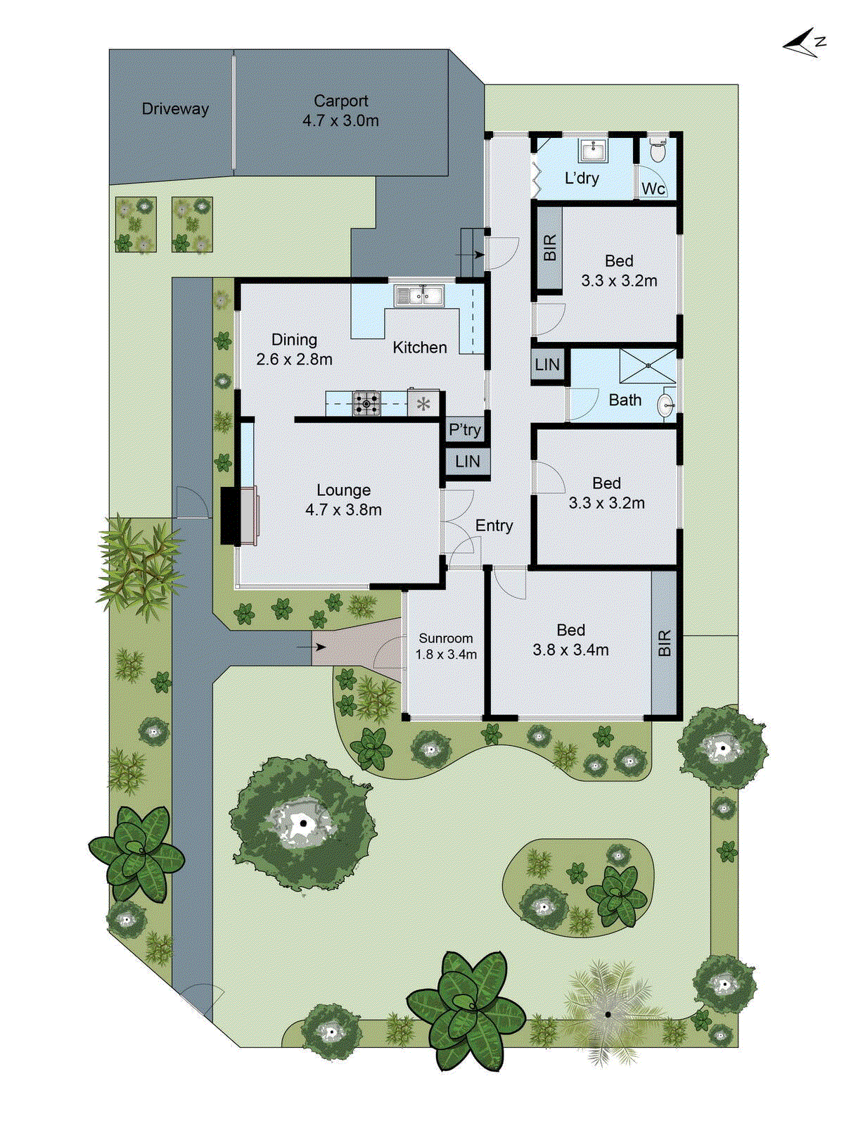 34 Kedleston Road, Herne Hill VIC 3218 - Floorplan