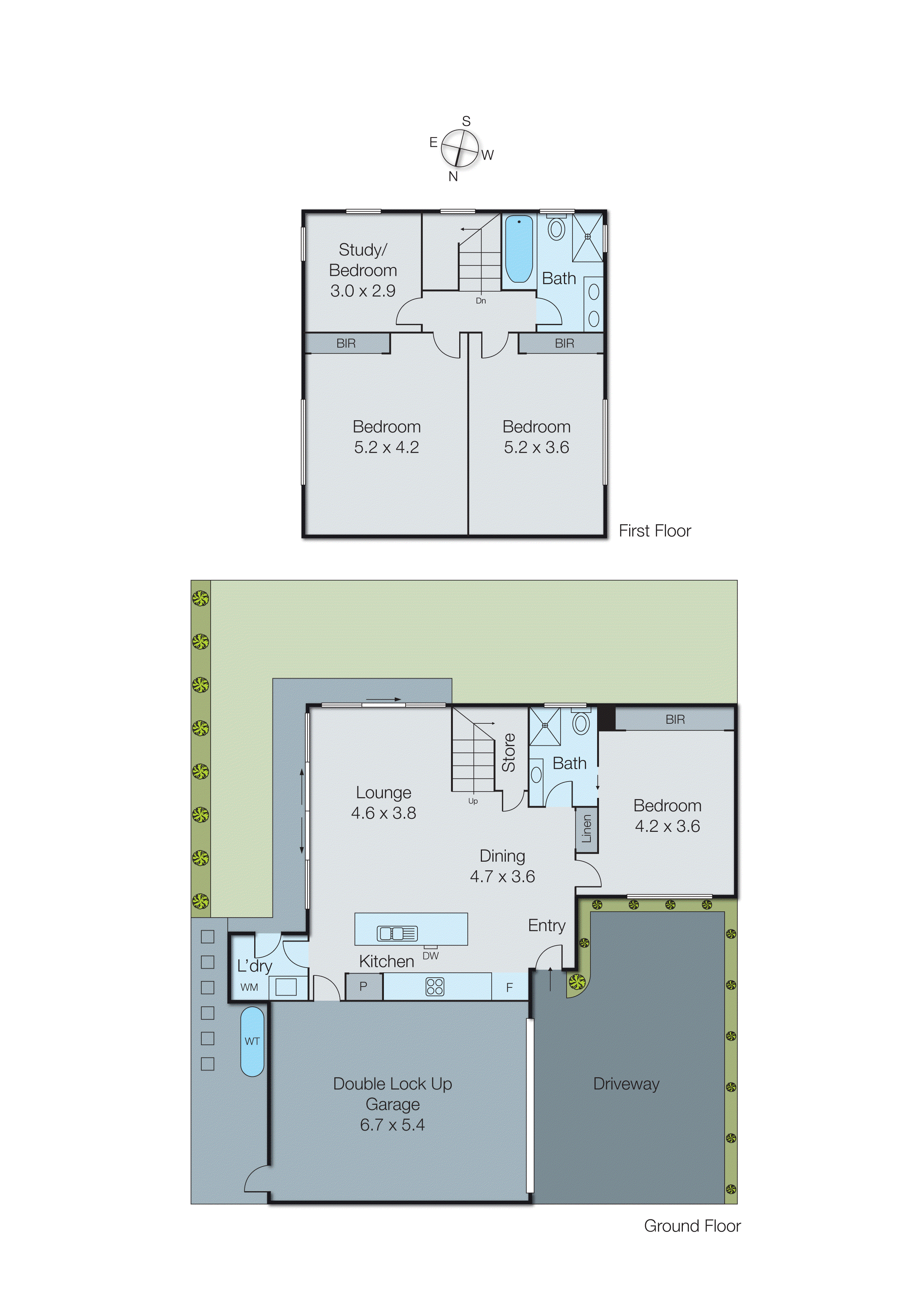 3/4 Keith Avenue, Edithvale VIC 3196 - Floorplan