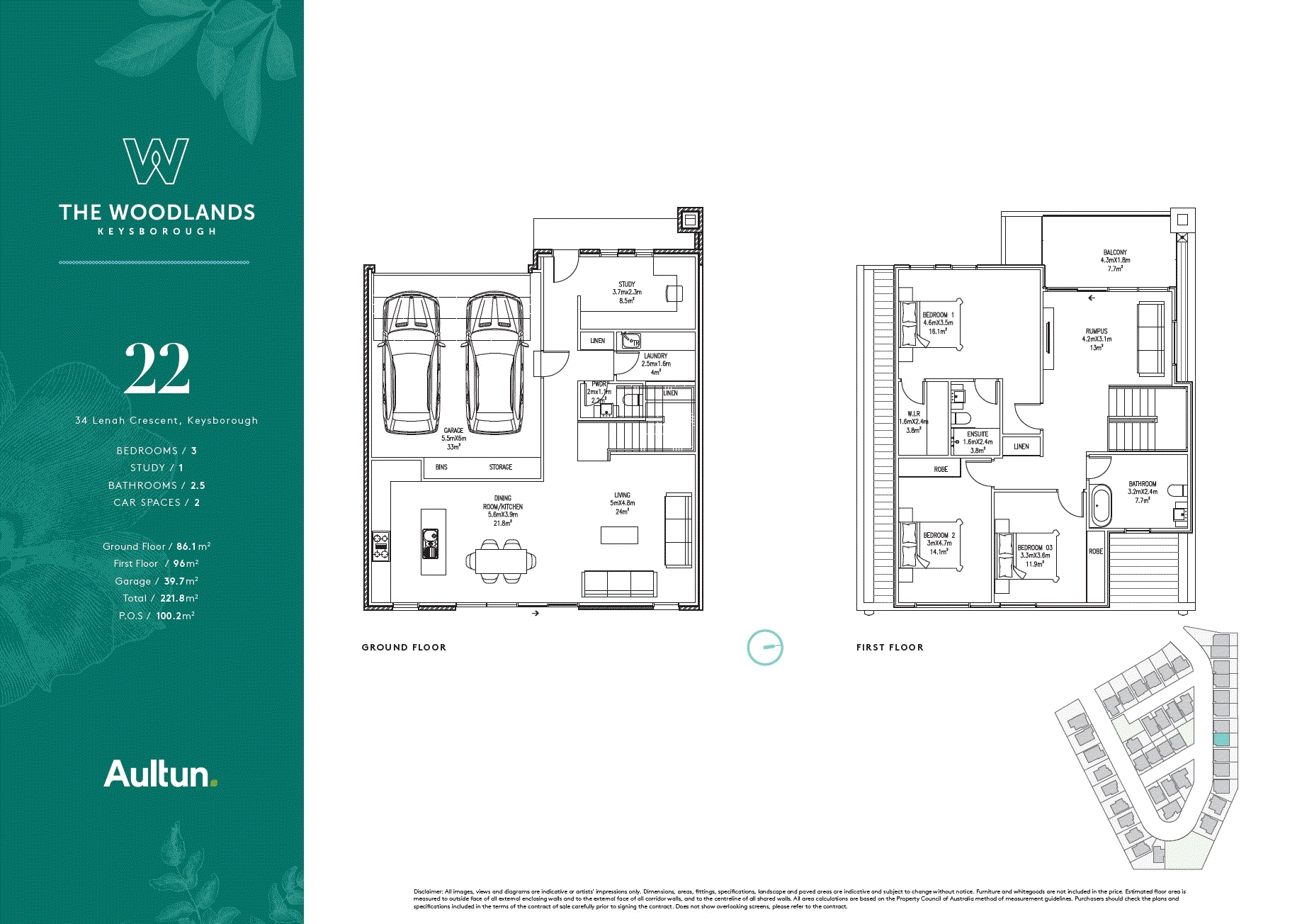 34 Lenah Crescent, Keysborough VIC 3173 - Floorplan