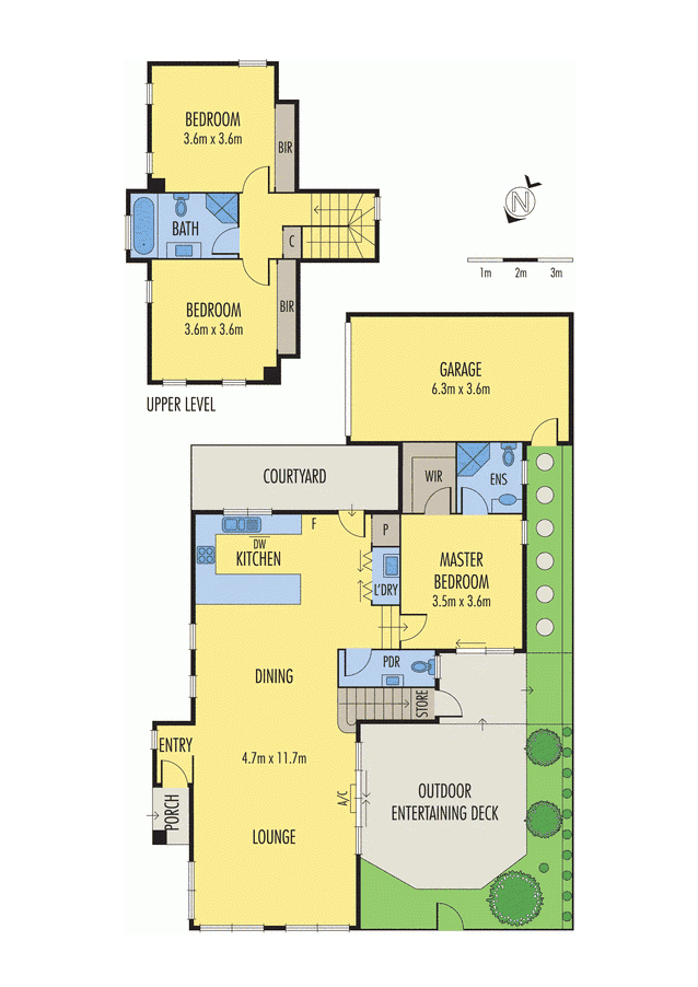 3/4 Lenna Court, CHADSTONE VIC 3148 - Floorplan