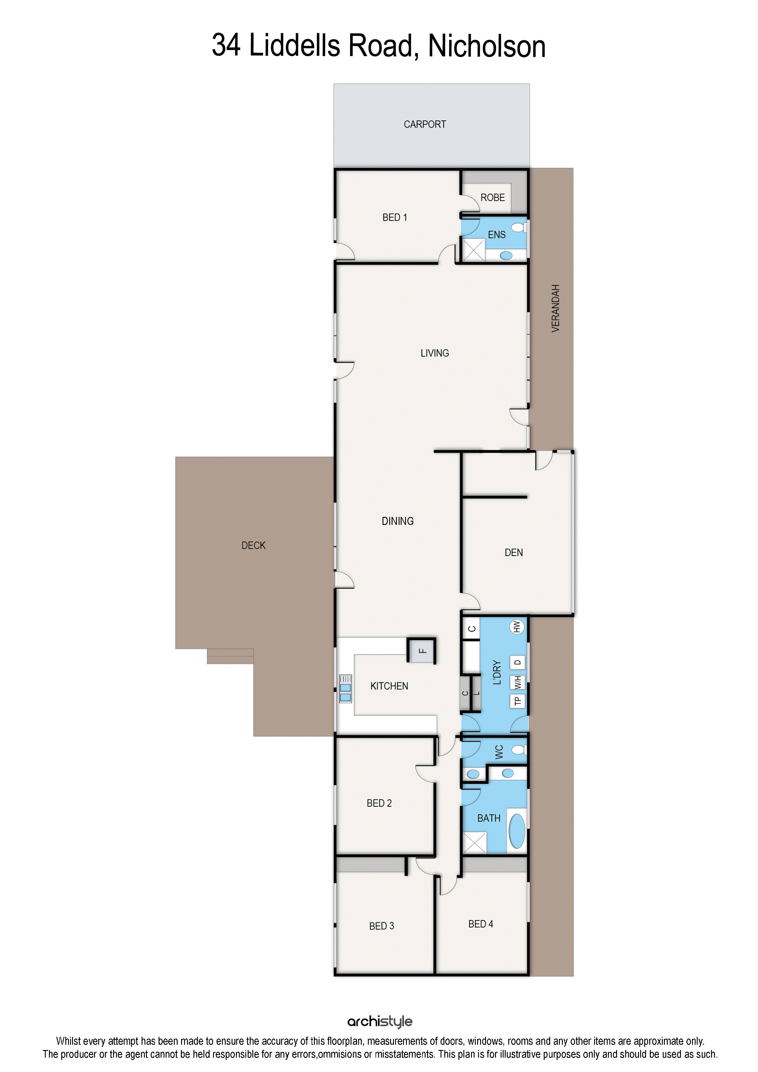 34 Liddells Road, Nicholson