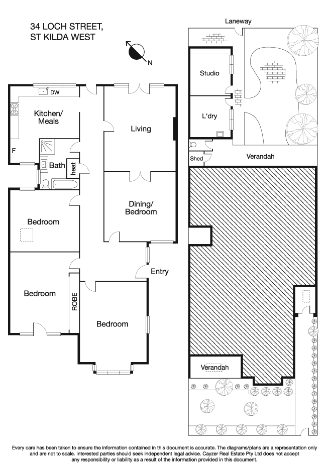34 Loch Street, ST KILDA WEST VIC 3182 - Floorplan