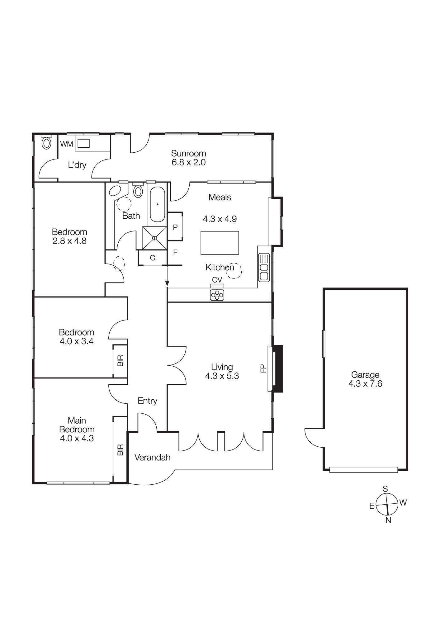 34 London Street, Bentleigh VIC 3204 - Floorplan