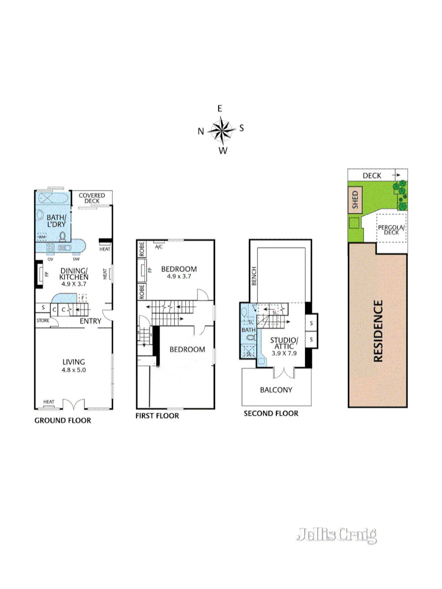 34 Lulie Street, Abbotsford VIC 3067 - Floorplan