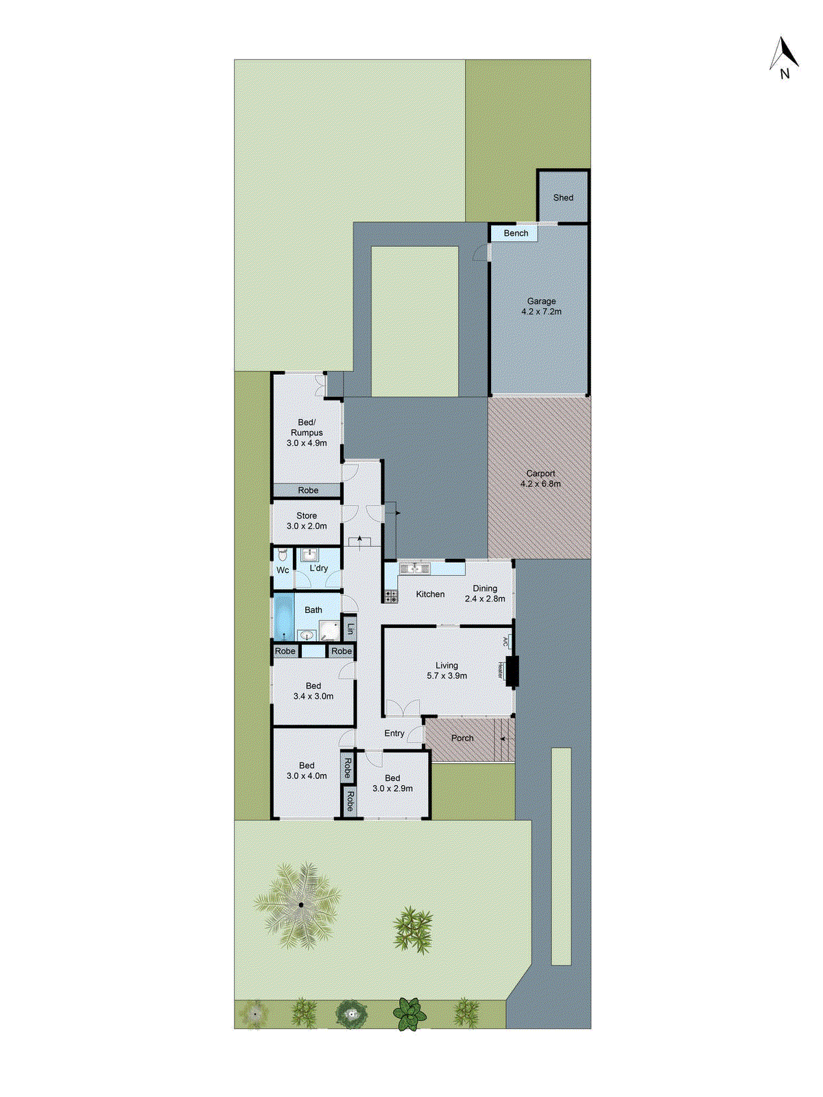 34 Marjorie Avenue, Belmont VIC 3216 - Floorplan