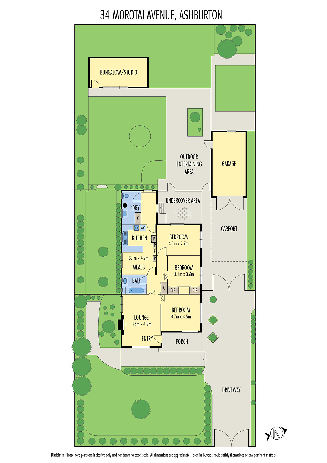 34 Morotai Avenue, Ashburton VIC 3147 - Floorplan